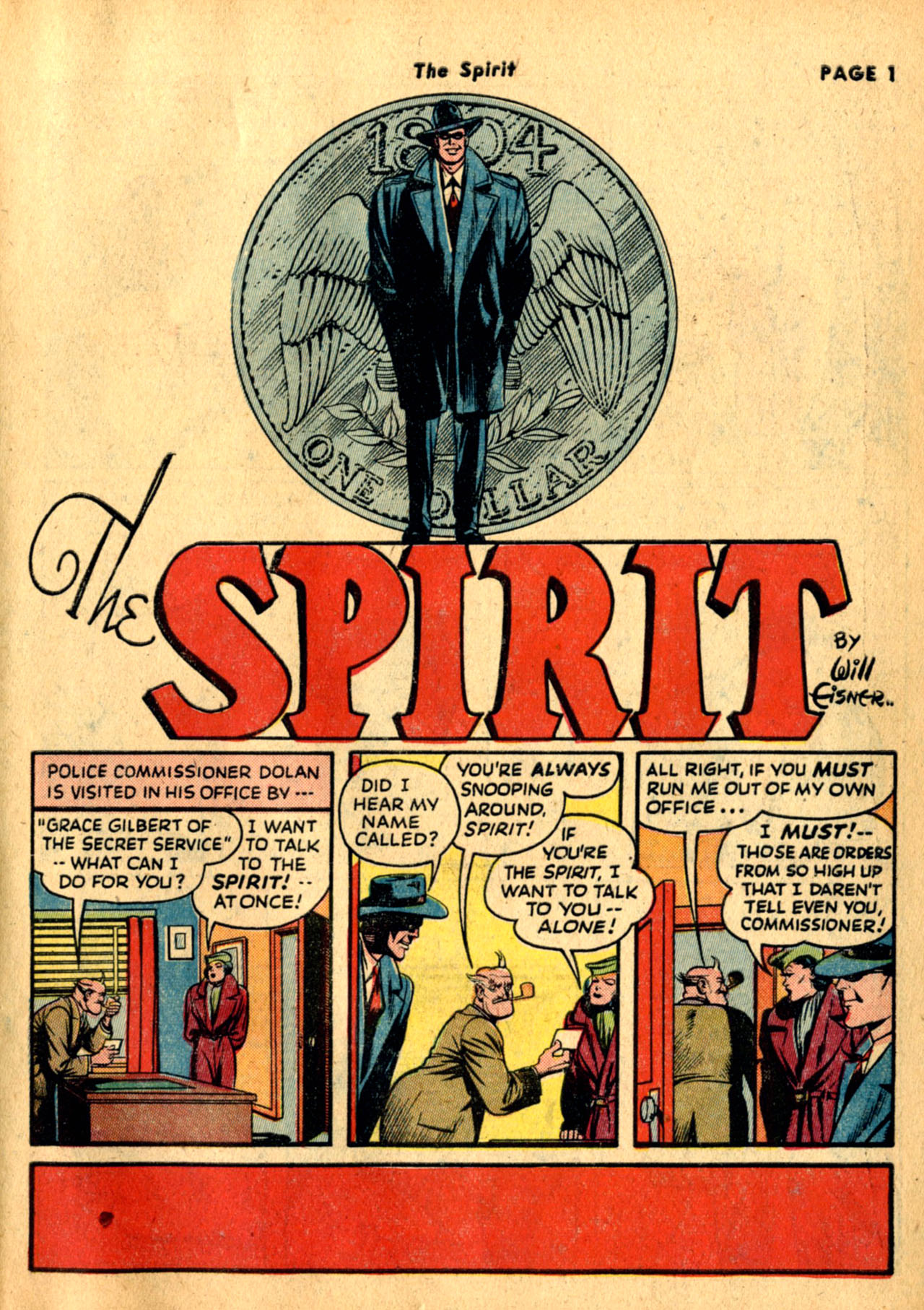 Read online The Spirit (1944) comic -  Issue #1 - 3