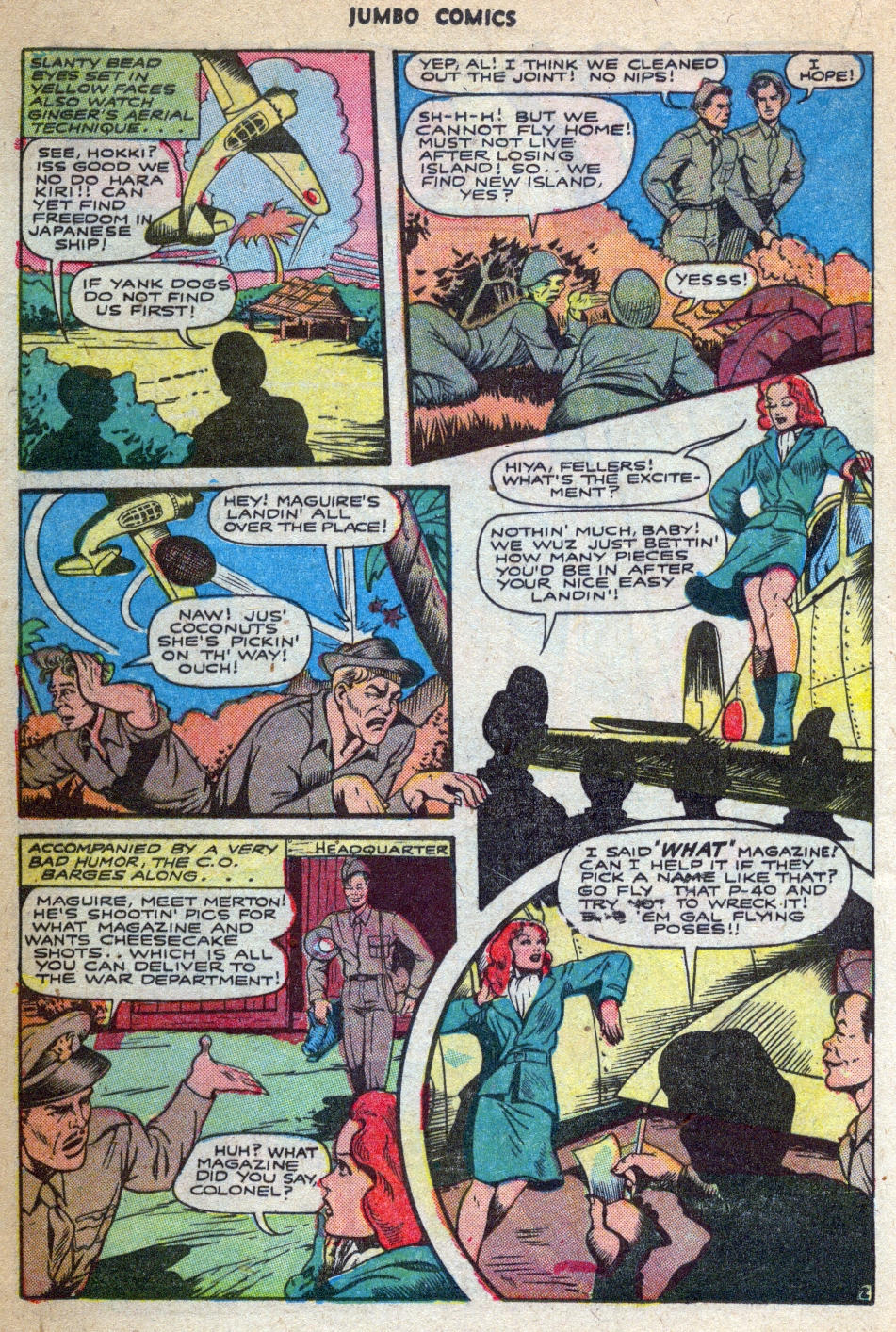 Read online Jumbo Comics comic -  Issue #76 - 22