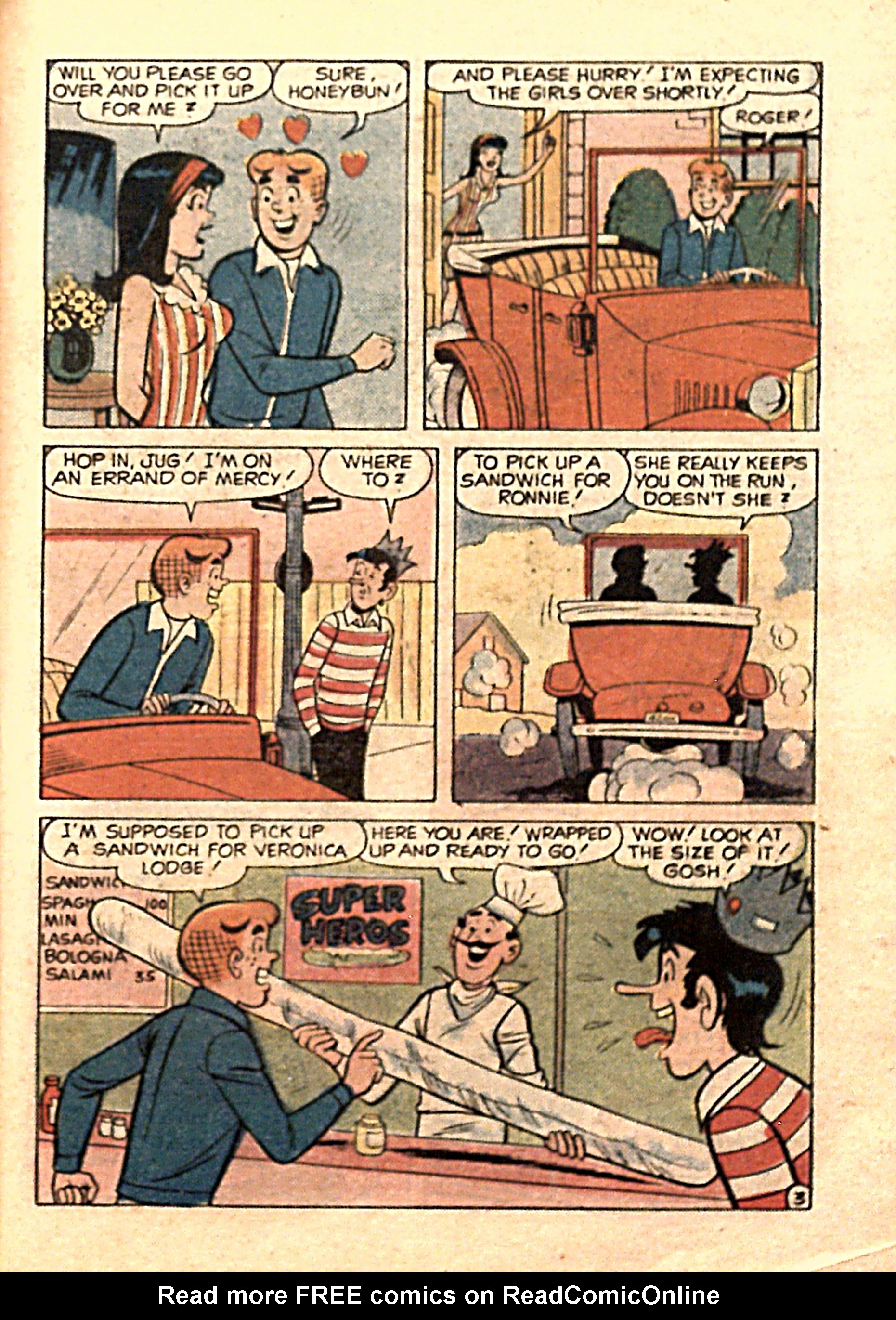 Read online Archie...Archie Andrews, Where Are You? Digest Magazine comic -  Issue #17 - 115