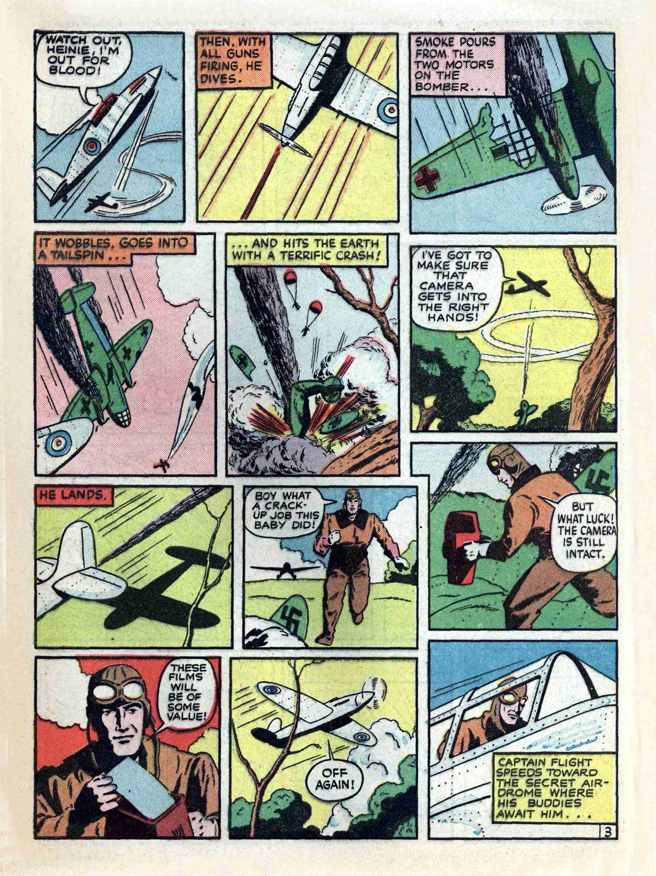 Read online Captain Flight Comics comic -  Issue #4 - 12