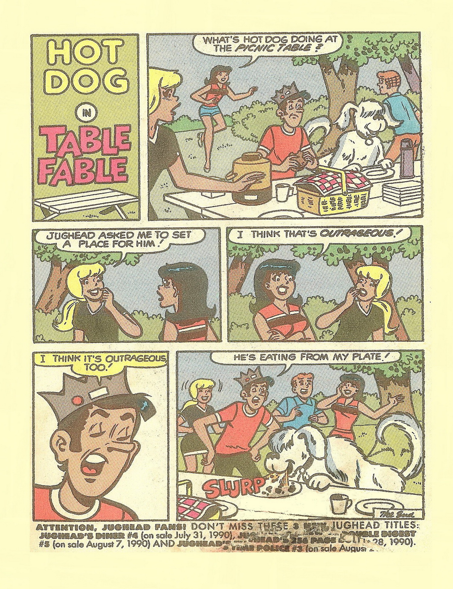 Read online Jughead Jones Comics Digest comic -  Issue #65 - 11