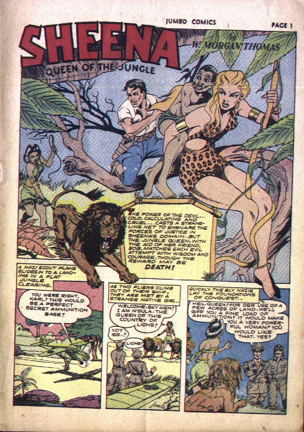 Read online Jumbo Comics comic -  Issue #51 - 5