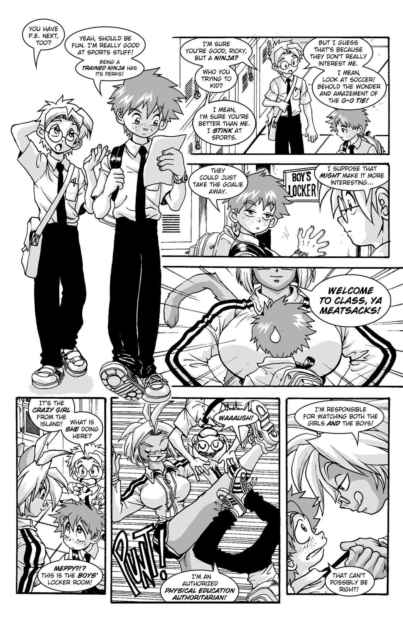 Read online Ninja High School (1986) comic -  Issue #133 - 4