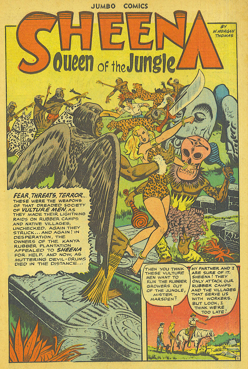 Read online Jumbo Comics comic -  Issue #138 - 2