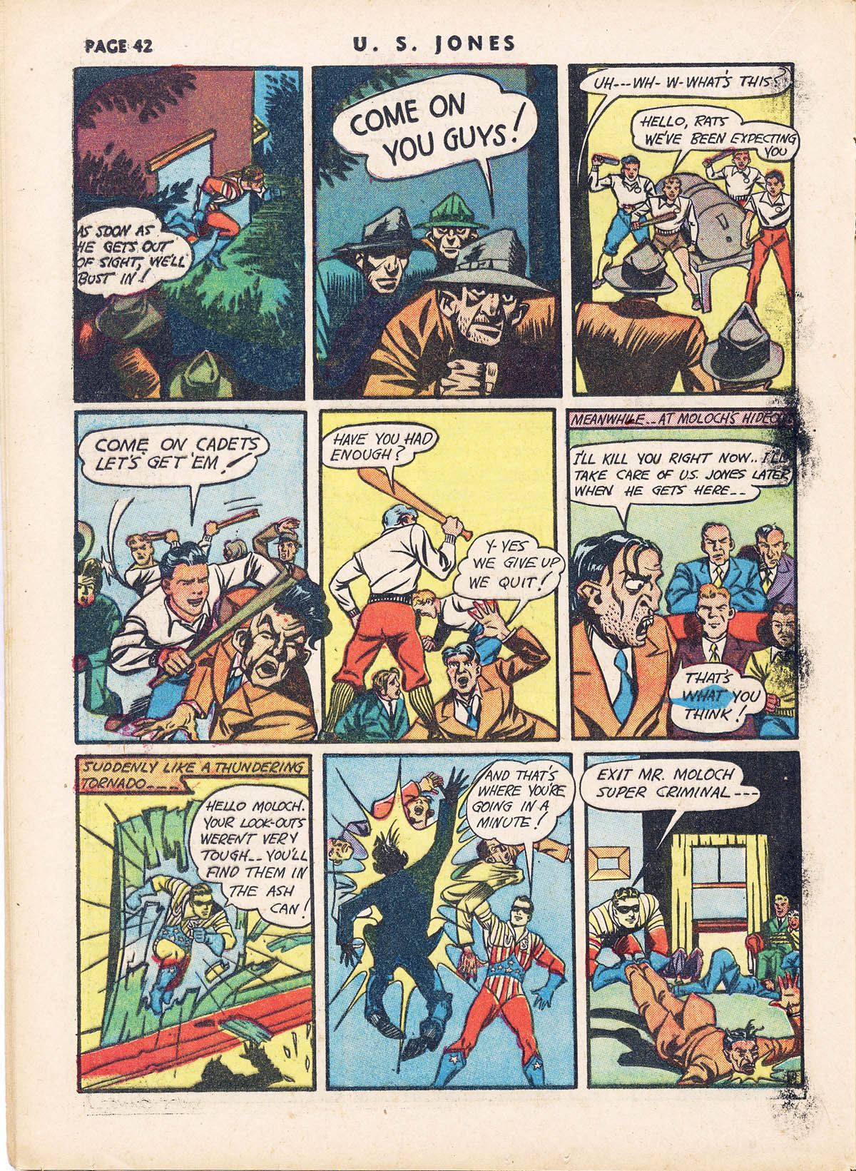 Read online U.S. Jones comic -  Issue #2 - 42