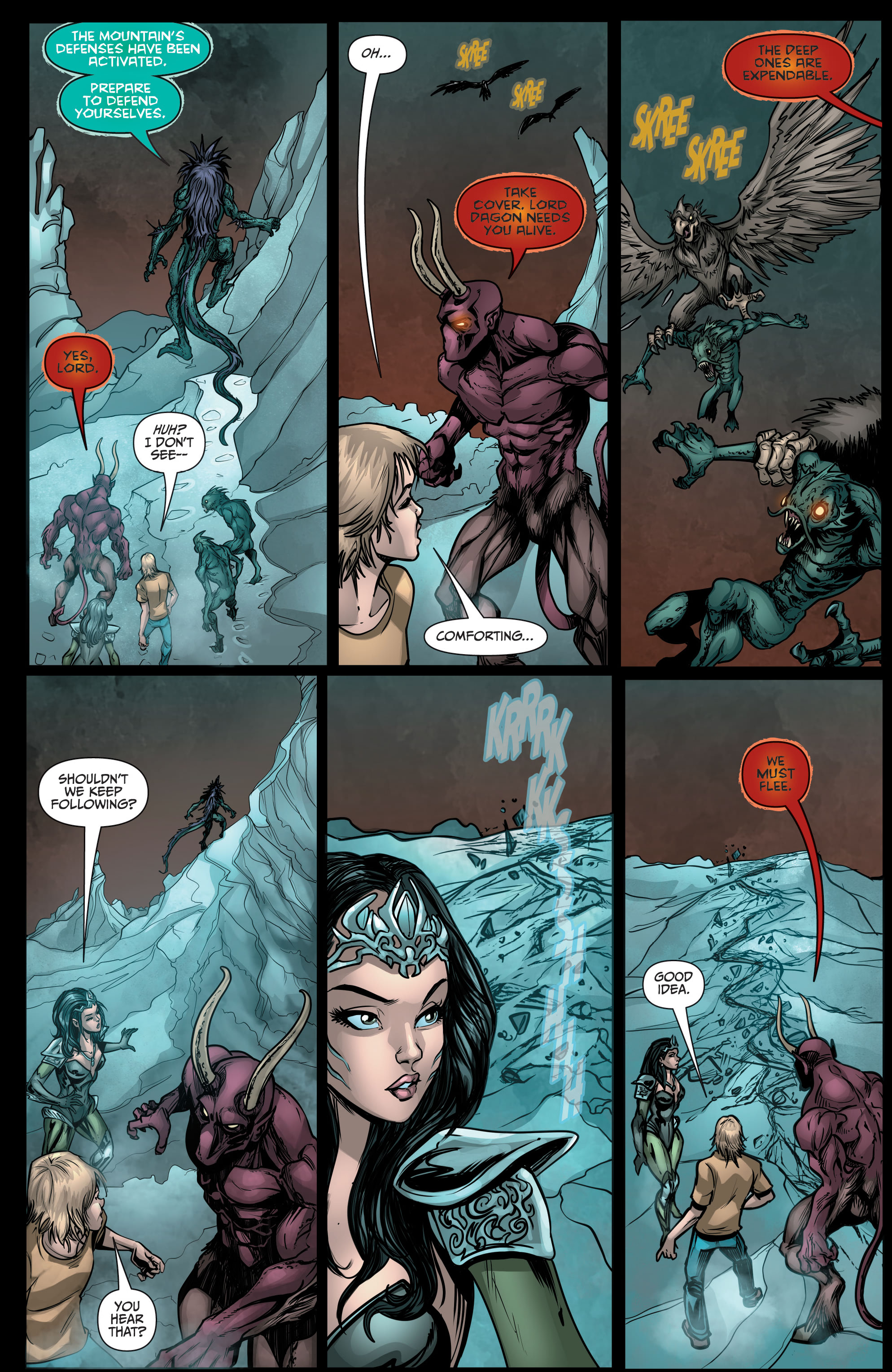 Read online Myths & Legends Quarterly: Dagon comic -  Issue # TPB - 49