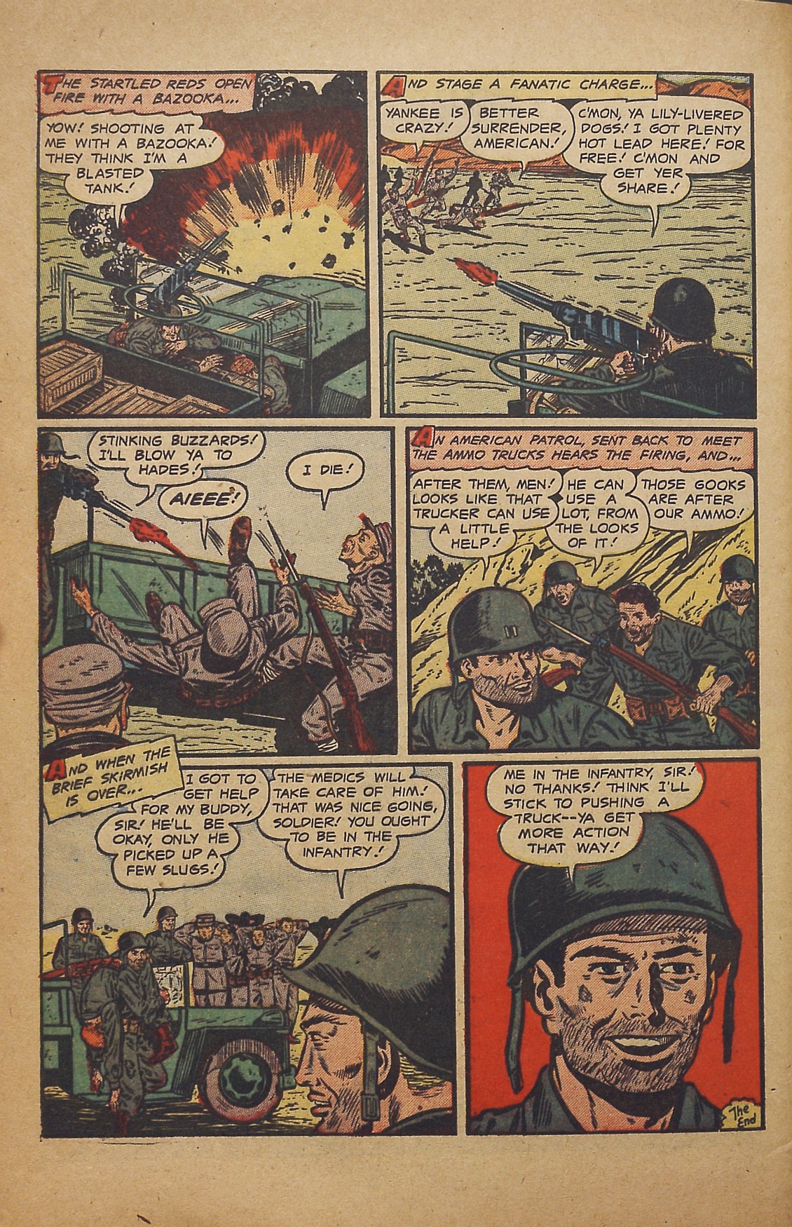 Read online G-I in Battle (1952) comic -  Issue #5 - 32