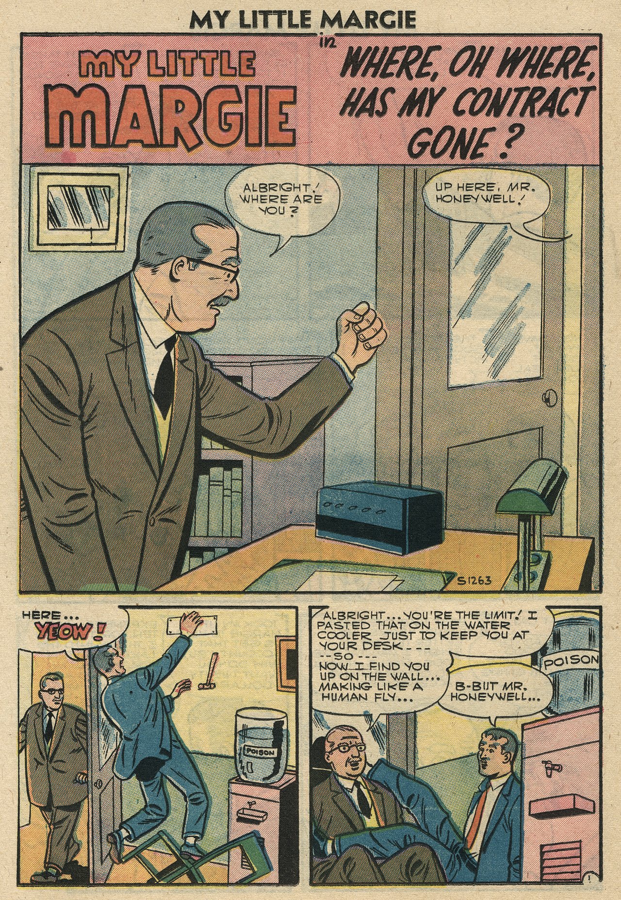 Read online My Little Margie (1954) comic -  Issue #14 - 14