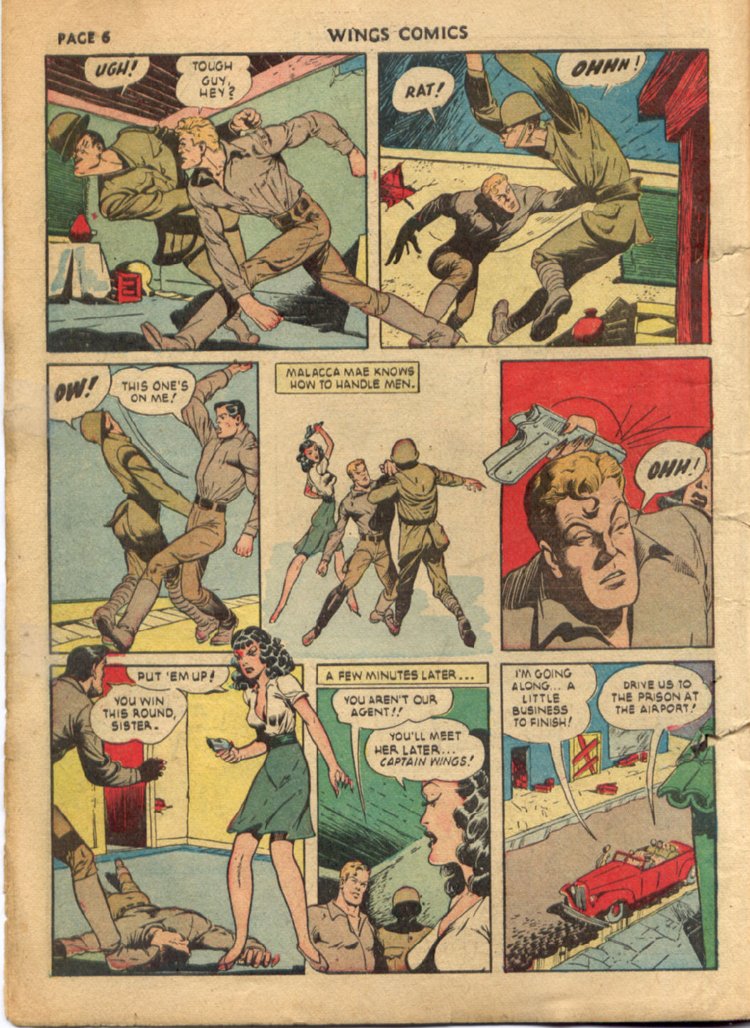 Read online Wings Comics comic -  Issue #21 - 8