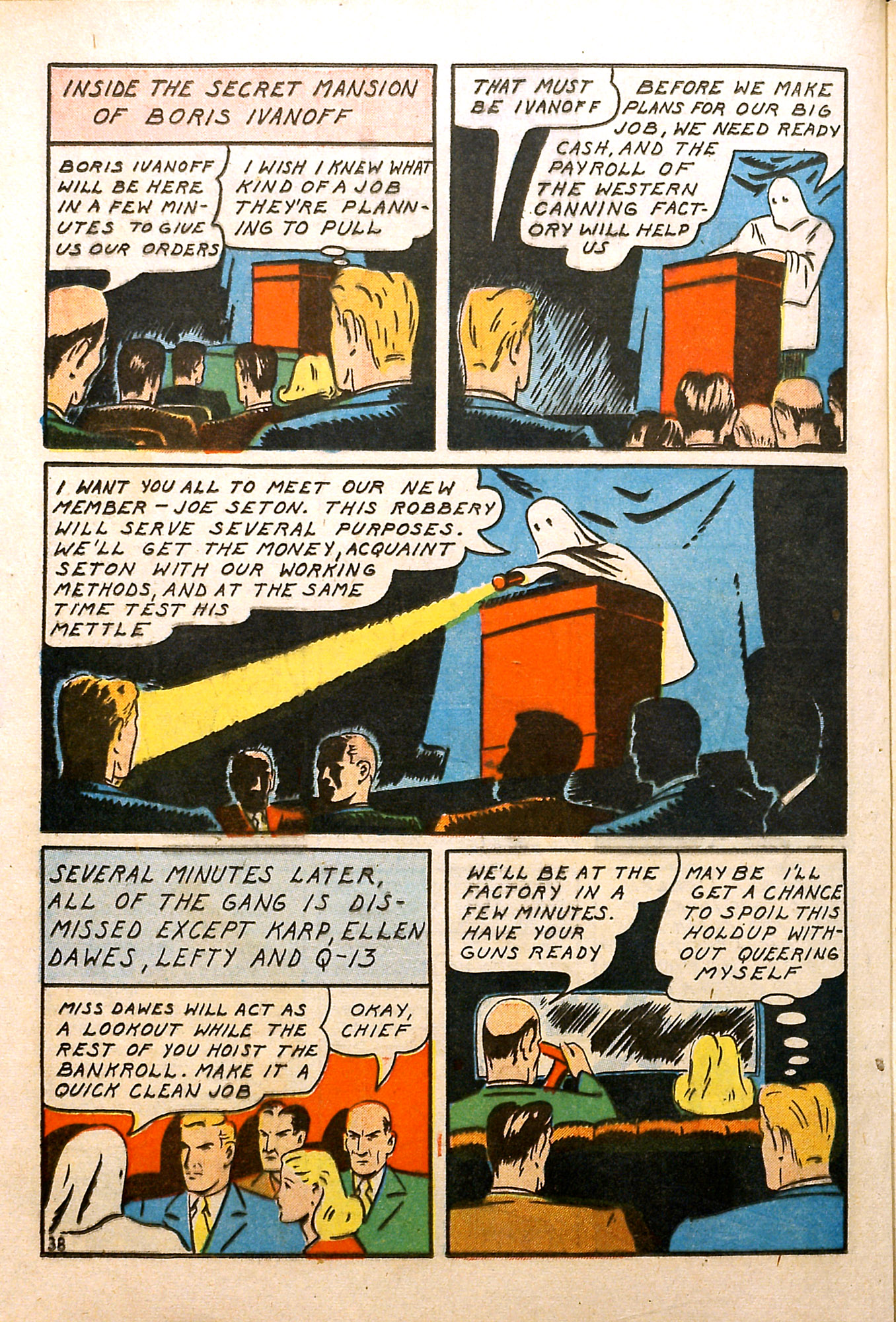Read online Super-Mystery Comics comic -  Issue #3 - 39