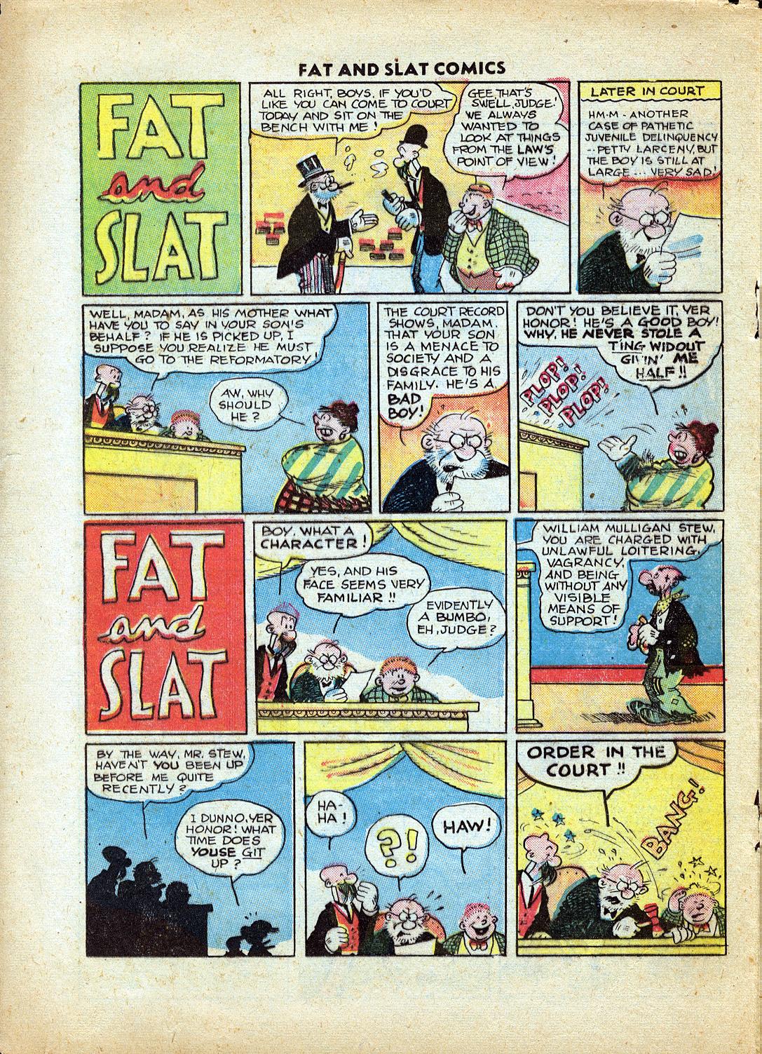 Read online Fat and Slat comic -  Issue #3 - 20