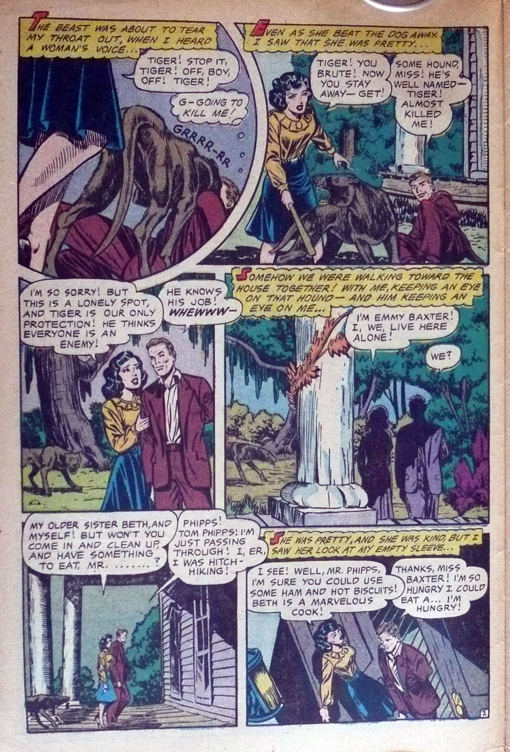 Read online Haunted Thrills comic -  Issue #7 - 4