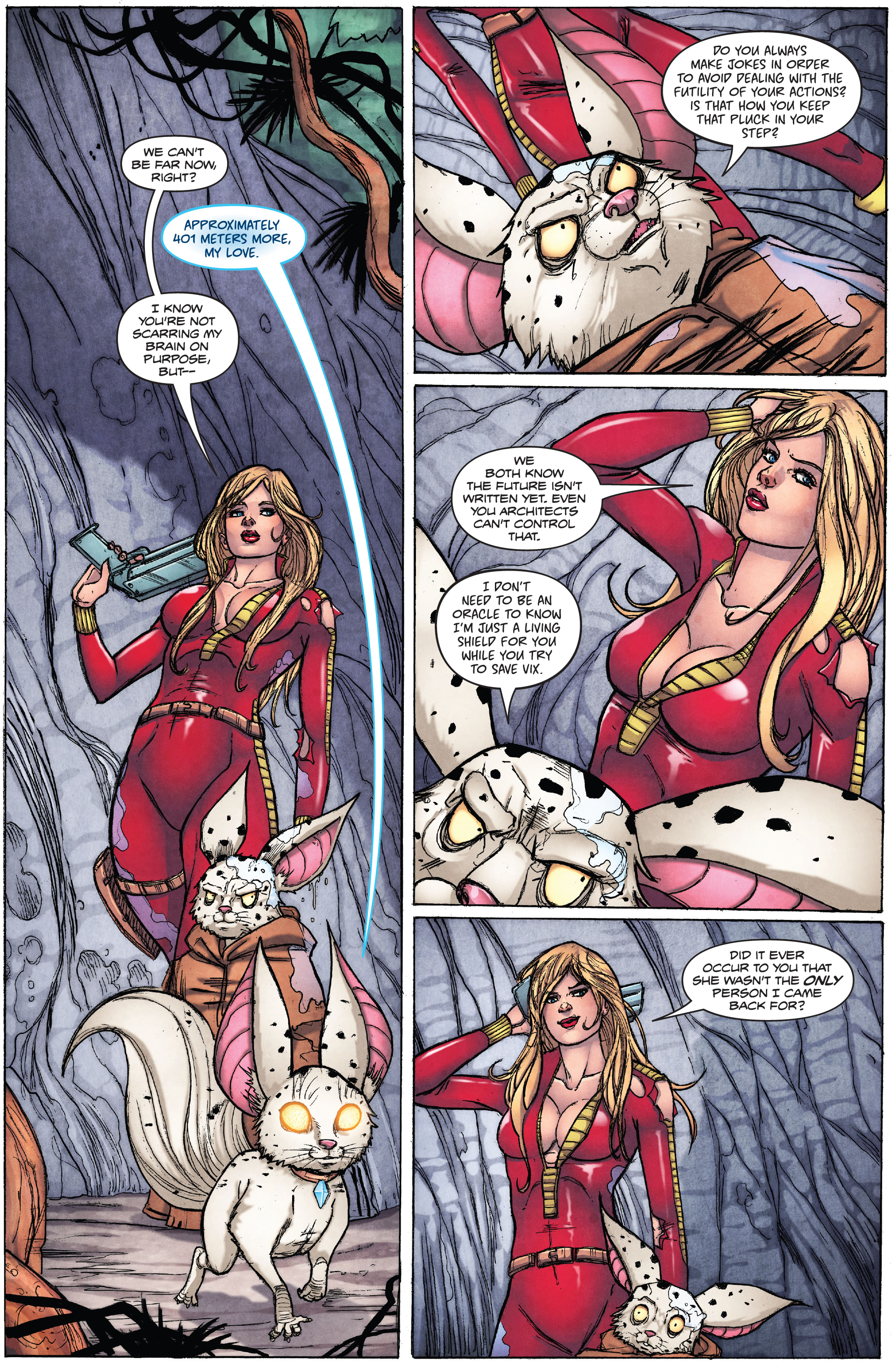 Read online Barbarella: The Center Cannot Hold comic -  Issue #3 - 21