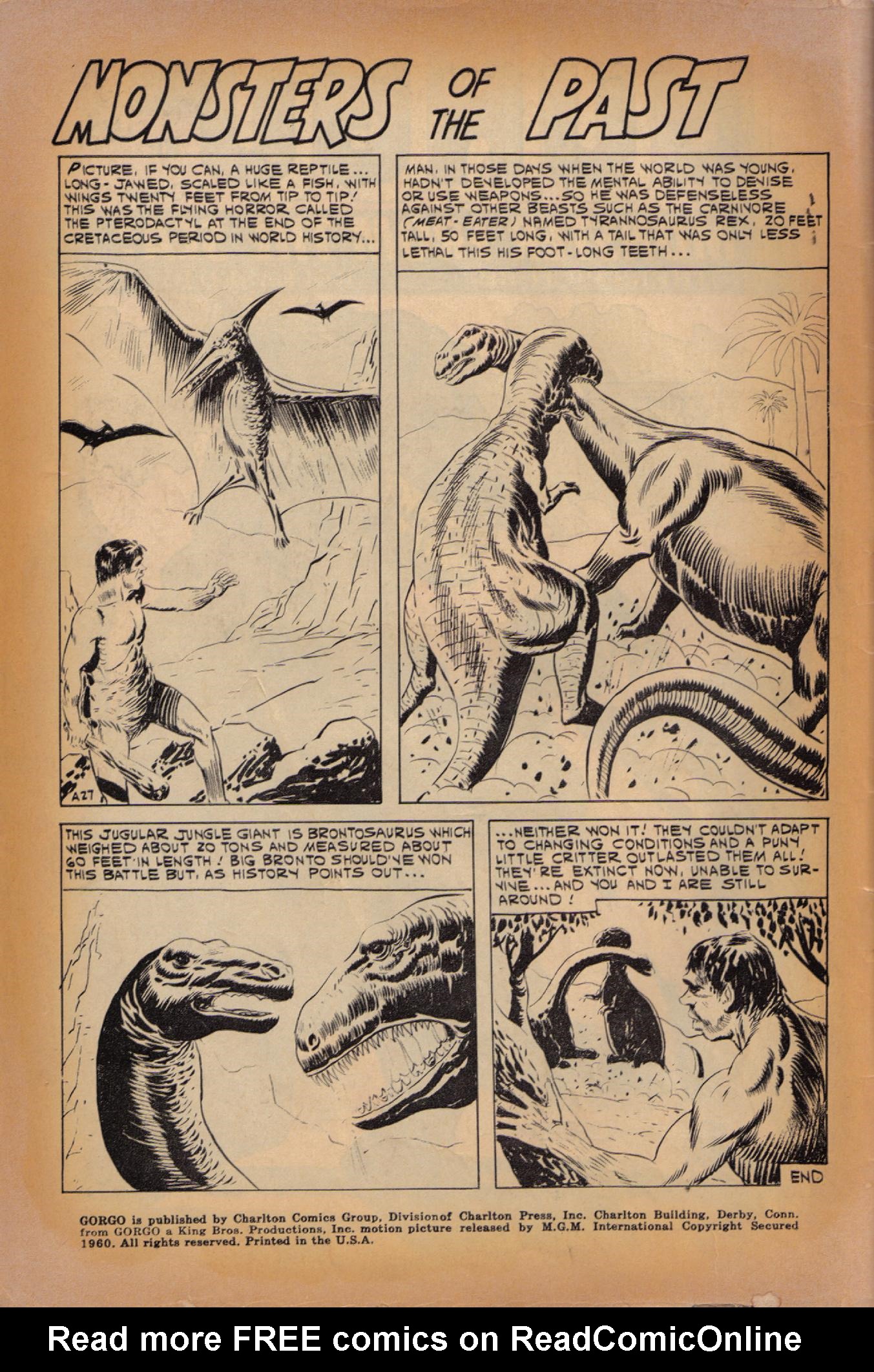 Read online Gorgo comic -  Issue #1 - 2