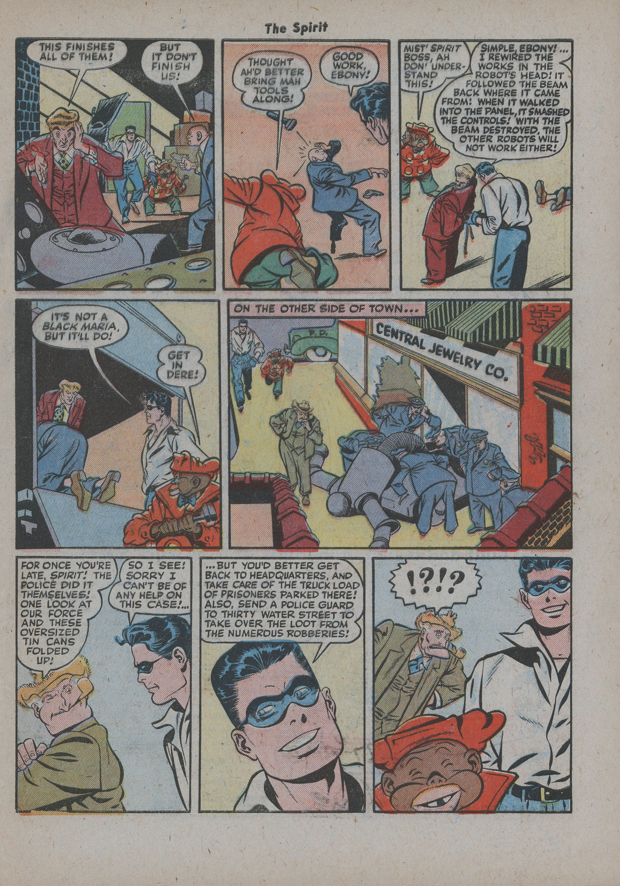 Read online The Spirit (1944) comic -  Issue #17 - 33