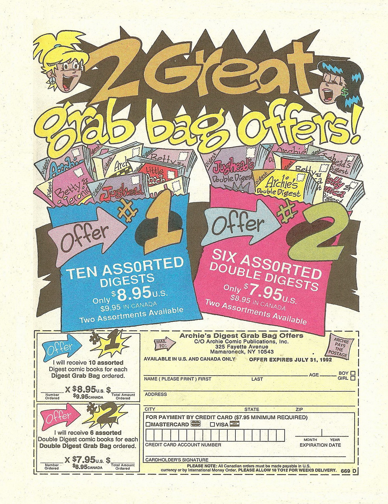 Read online Jughead Jones Comics Digest comic -  Issue #77 - 57