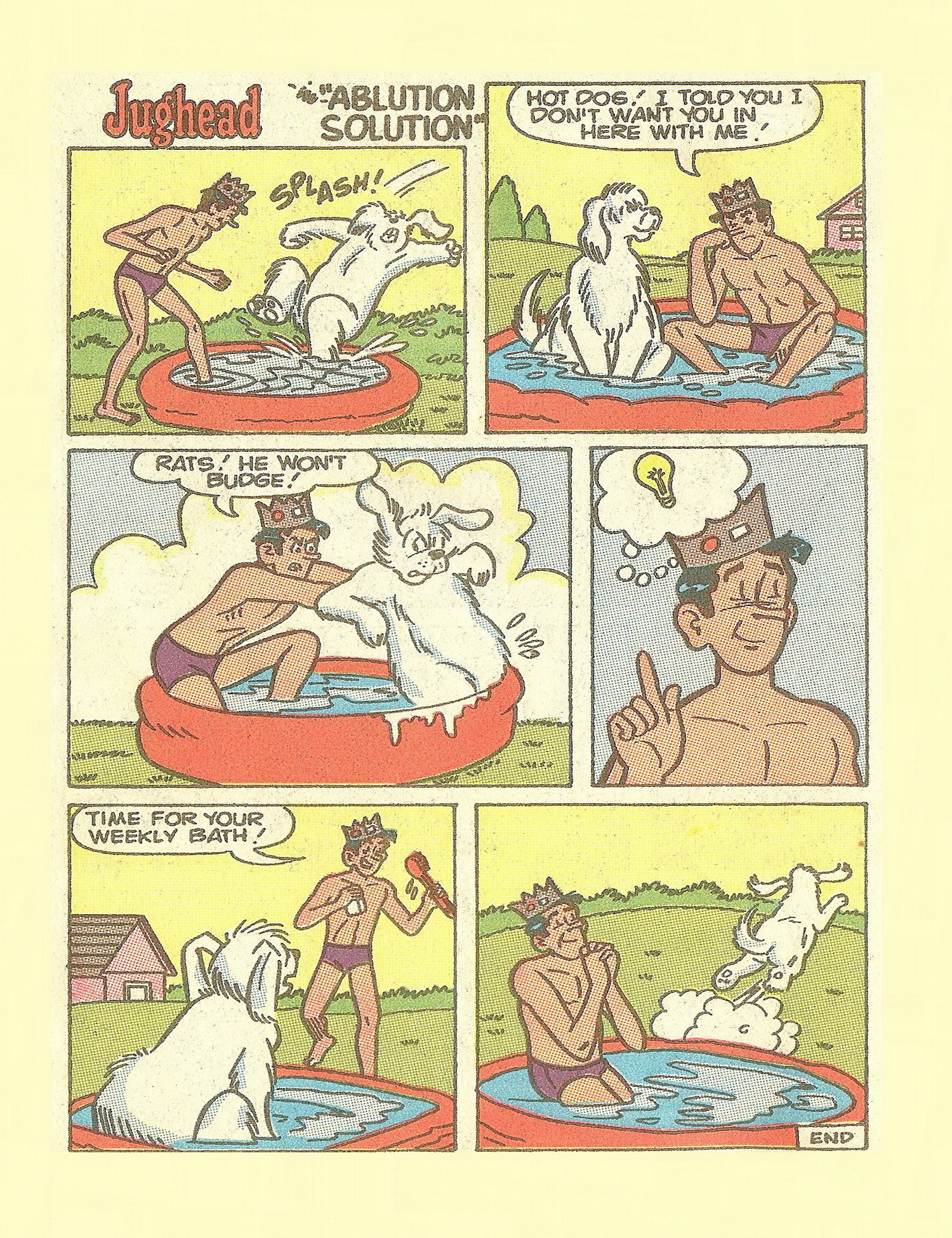 Read online Jughead Jones Comics Digest comic -  Issue #65 - 64