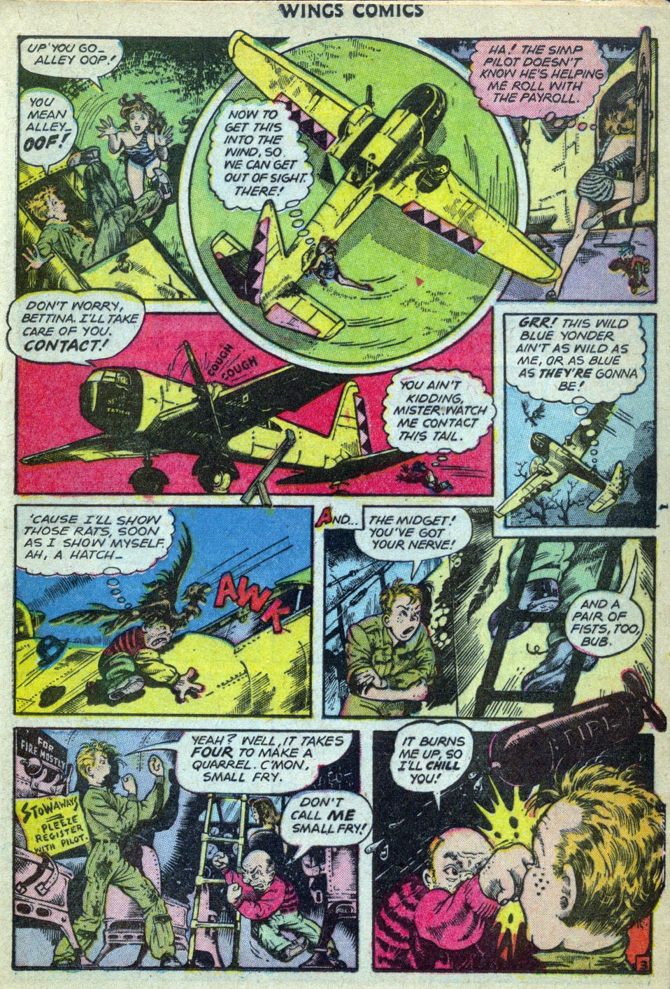 Read online Wings Comics comic -  Issue #78 - 21