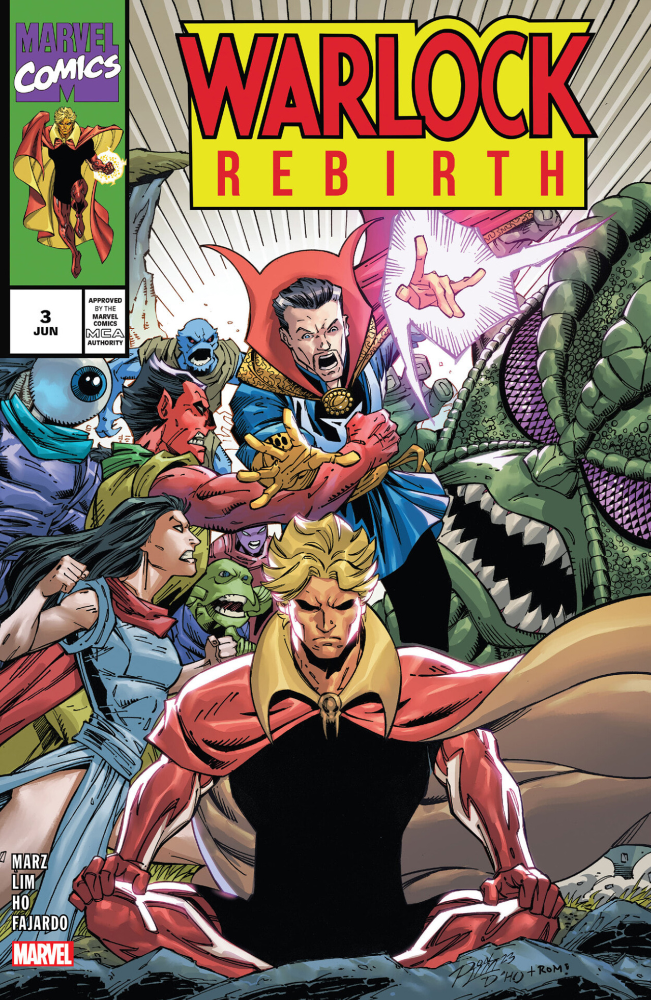 Read online Warlock: Rebirth comic -  Issue #3 - 1