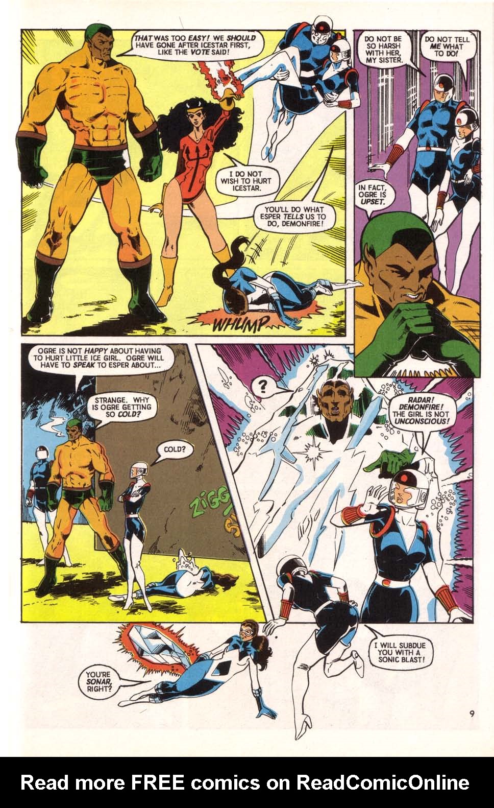 Read online Flare (1990) comic -  Issue #7 - 21