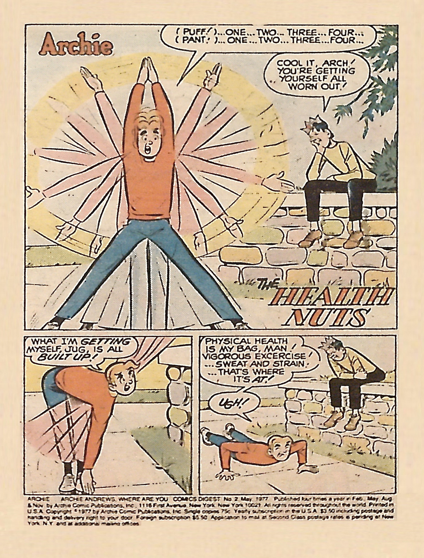 Read online Archie...Archie Andrews, Where Are You? Digest Magazine comic -  Issue #2 - 3