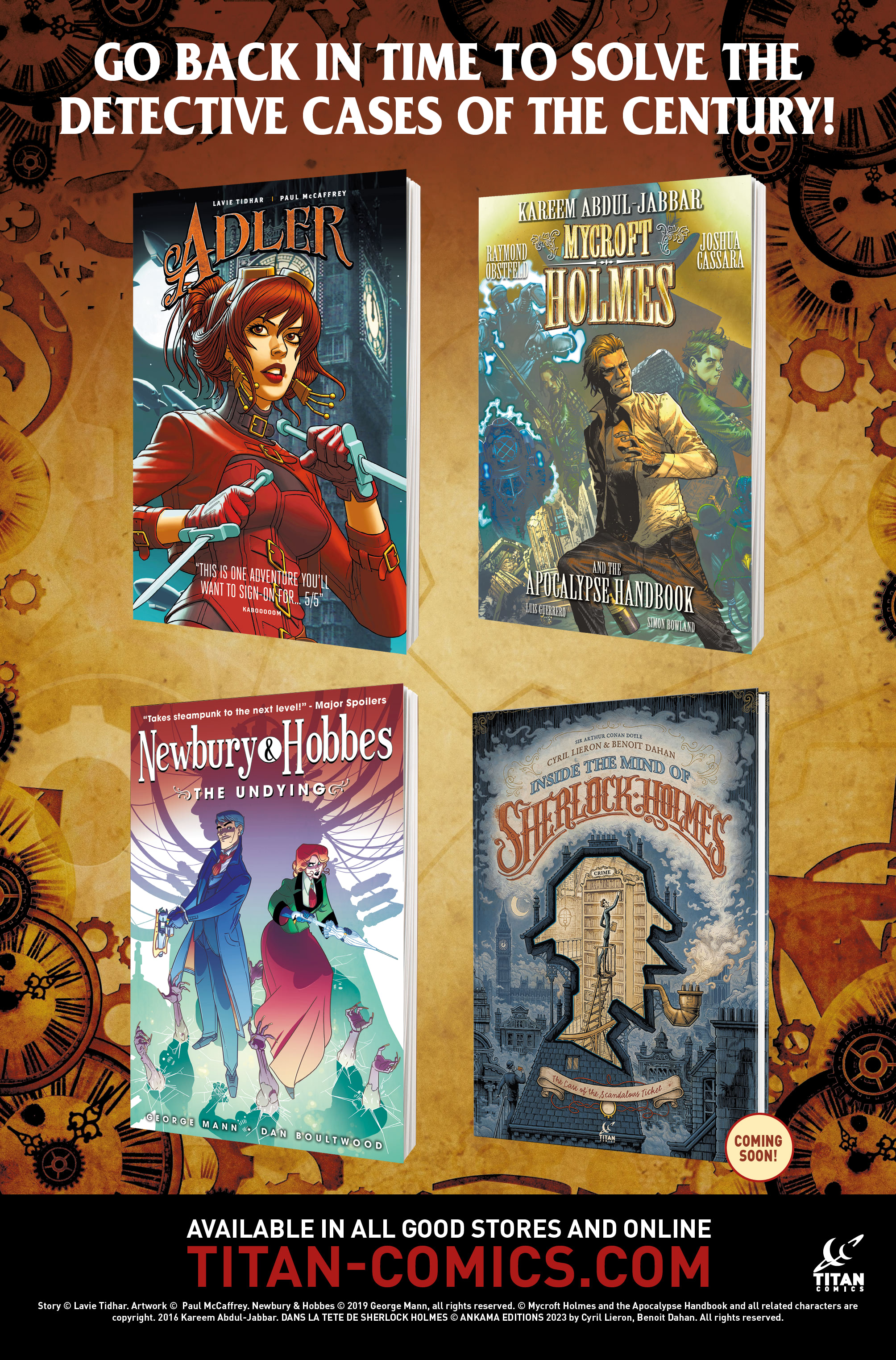Read online M.O.R.I.A.R.T.Y : The Clockwork Empire comic -  Issue #1 - 21