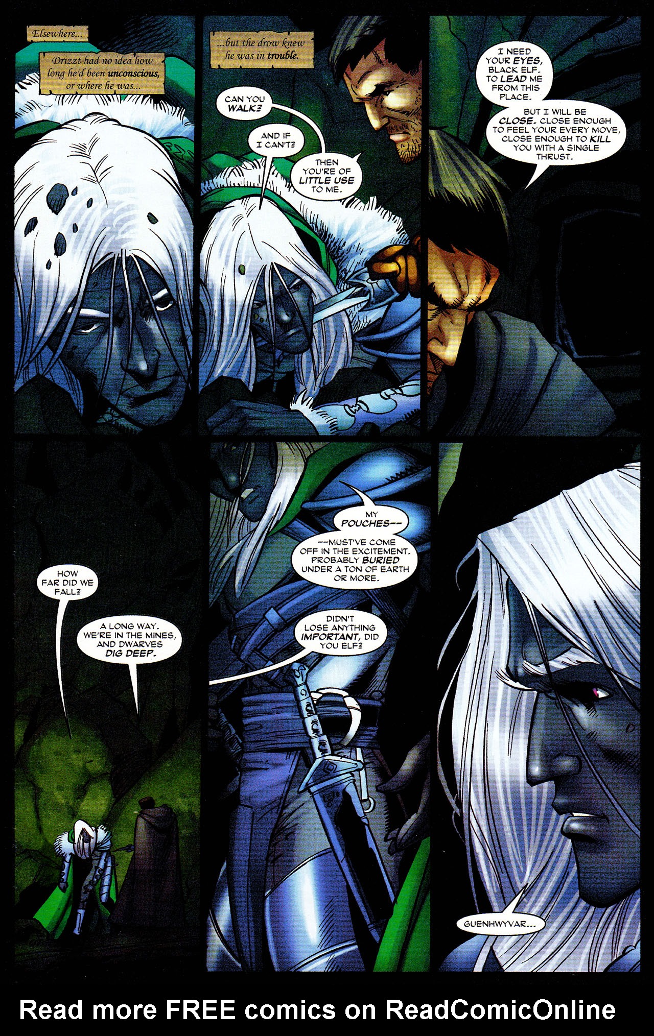 Read online Forgotten Realms: Streams of Silver comic -  Issue #3 - 21