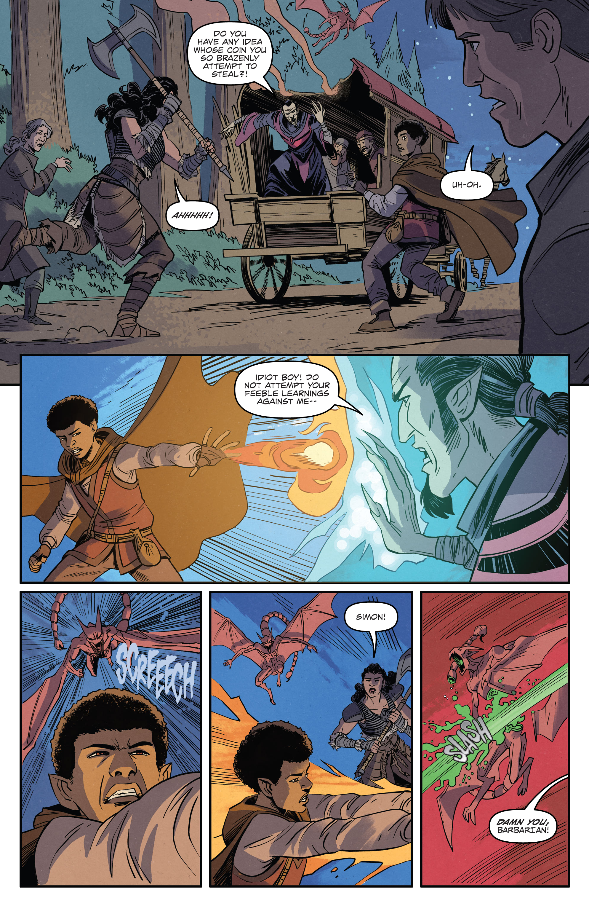 Read online Dungeons & Dragons: Honor Among Thieves - The Feast of the Moon comic -  Issue # TPB - 9