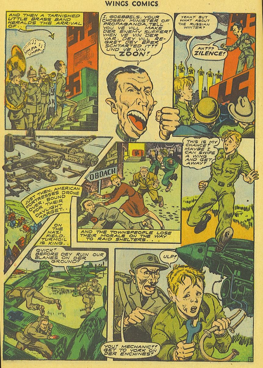 Read online Wings Comics comic -  Issue #43 - 16