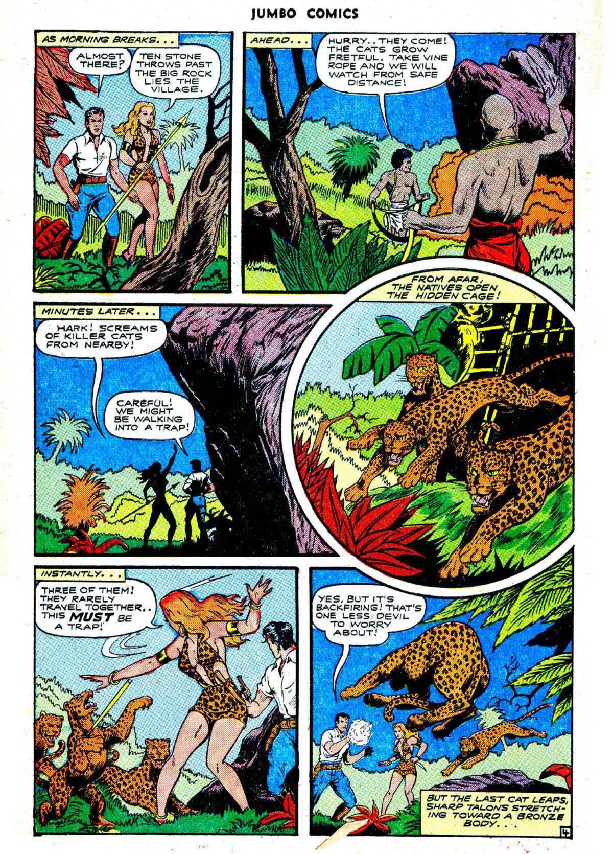 Read online Jumbo Comics comic -  Issue #72 - 6