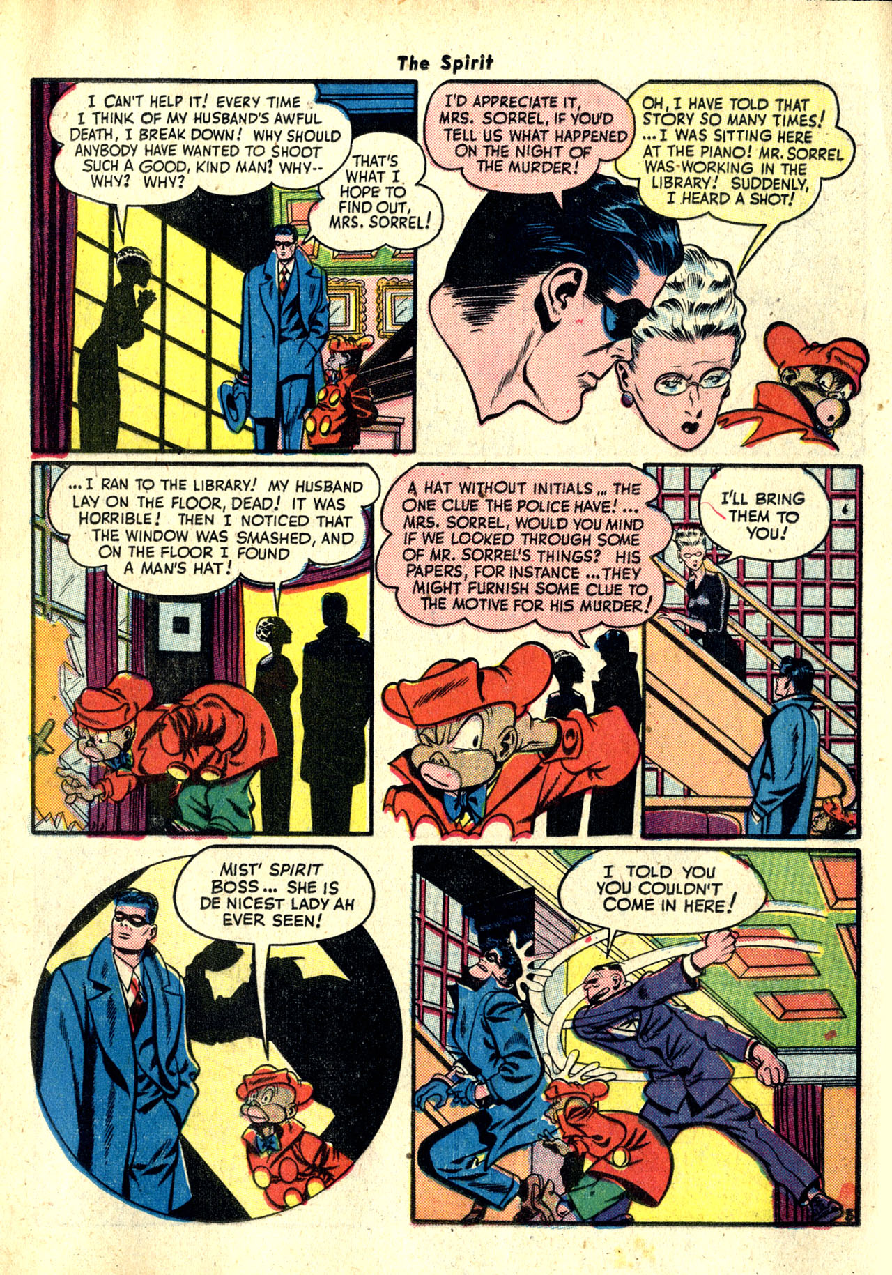 Read online The Spirit (1944) comic -  Issue #10 - 15