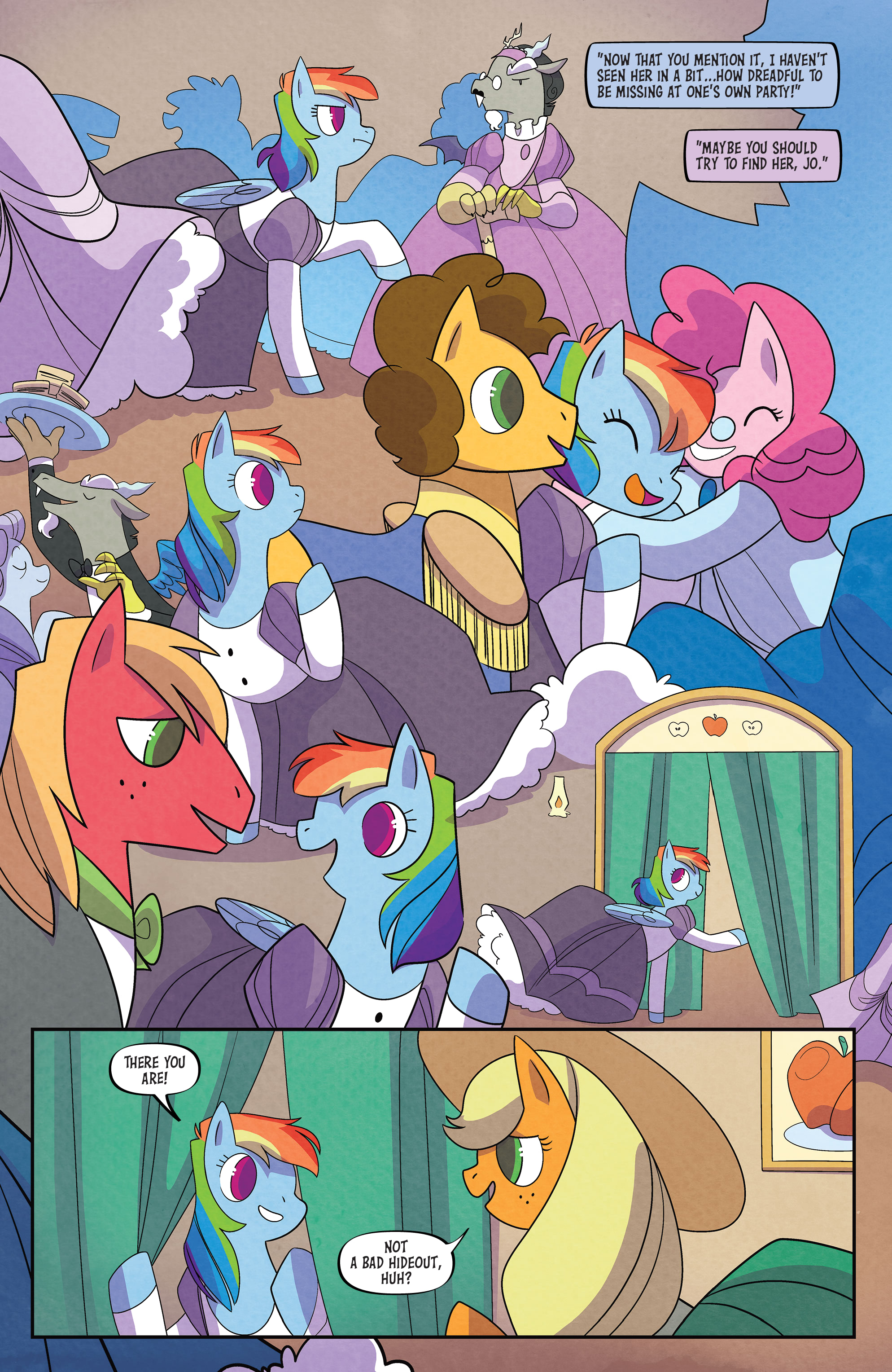 Read online My Little Pony: Classics Reimagined - Little Fillies comic -  Issue #4 - 16