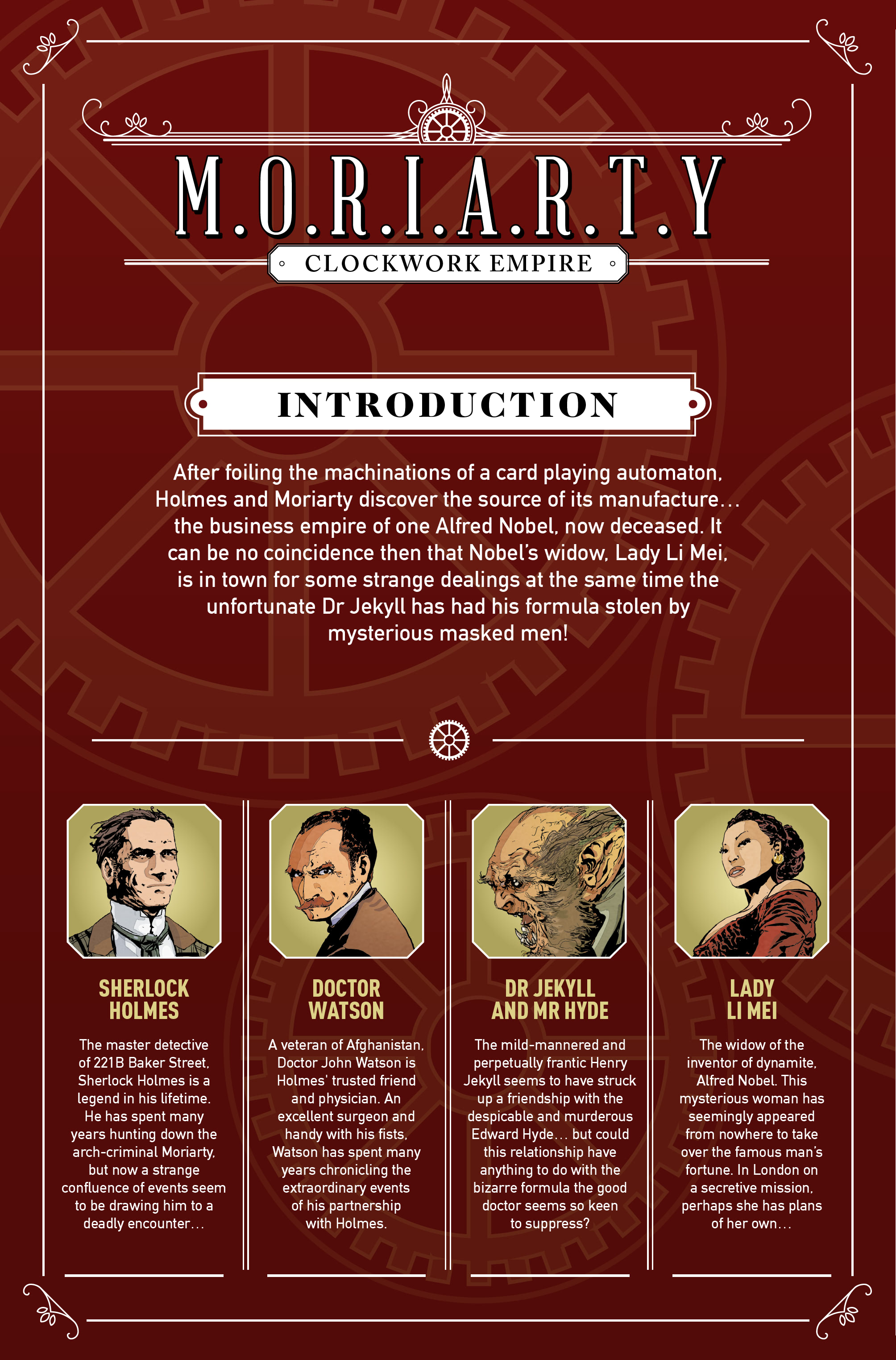 Read online M.O.R.I.A.R.T.Y : The Clockwork Empire comic -  Issue #2 - 4