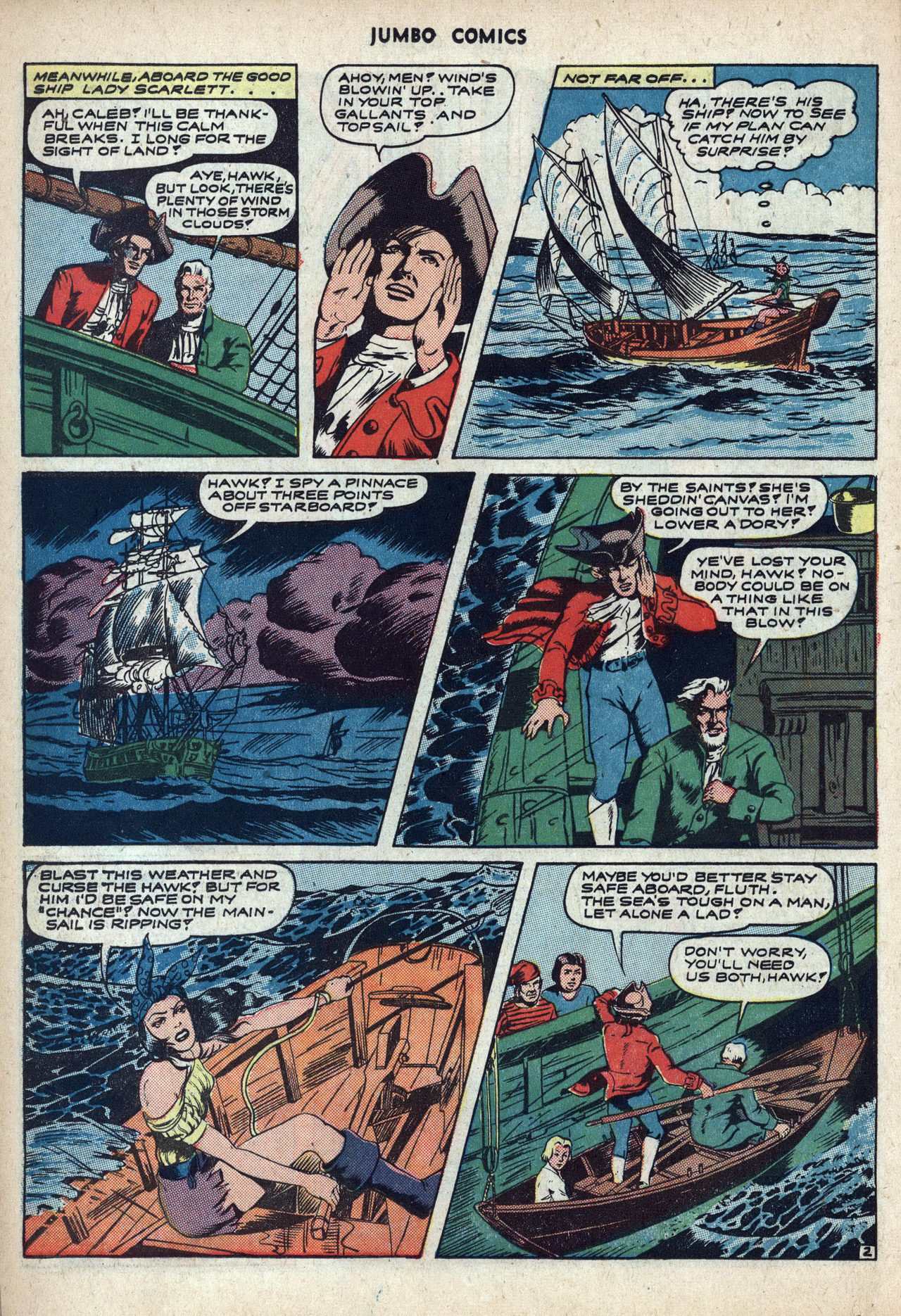 Read online Jumbo Comics comic -  Issue #56 - 24