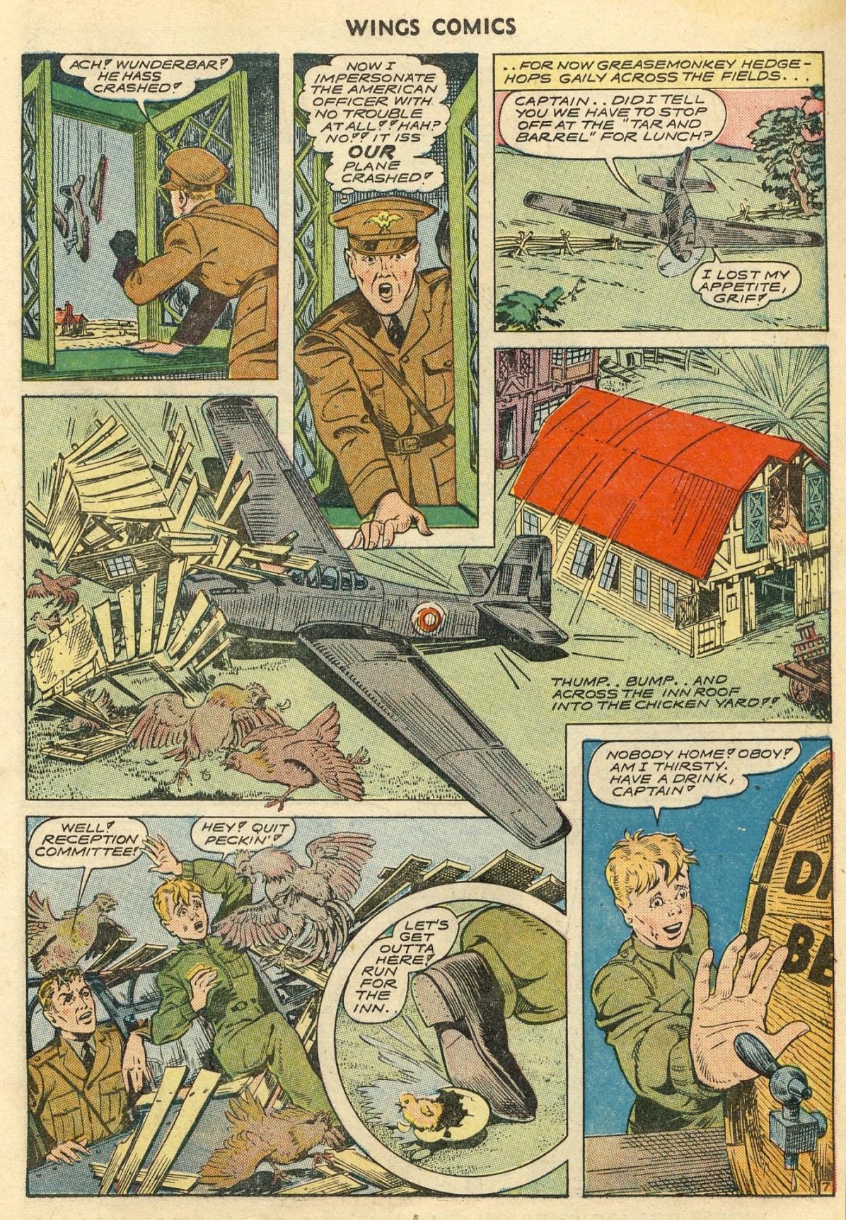 Read online Wings Comics comic -  Issue #36 - 18