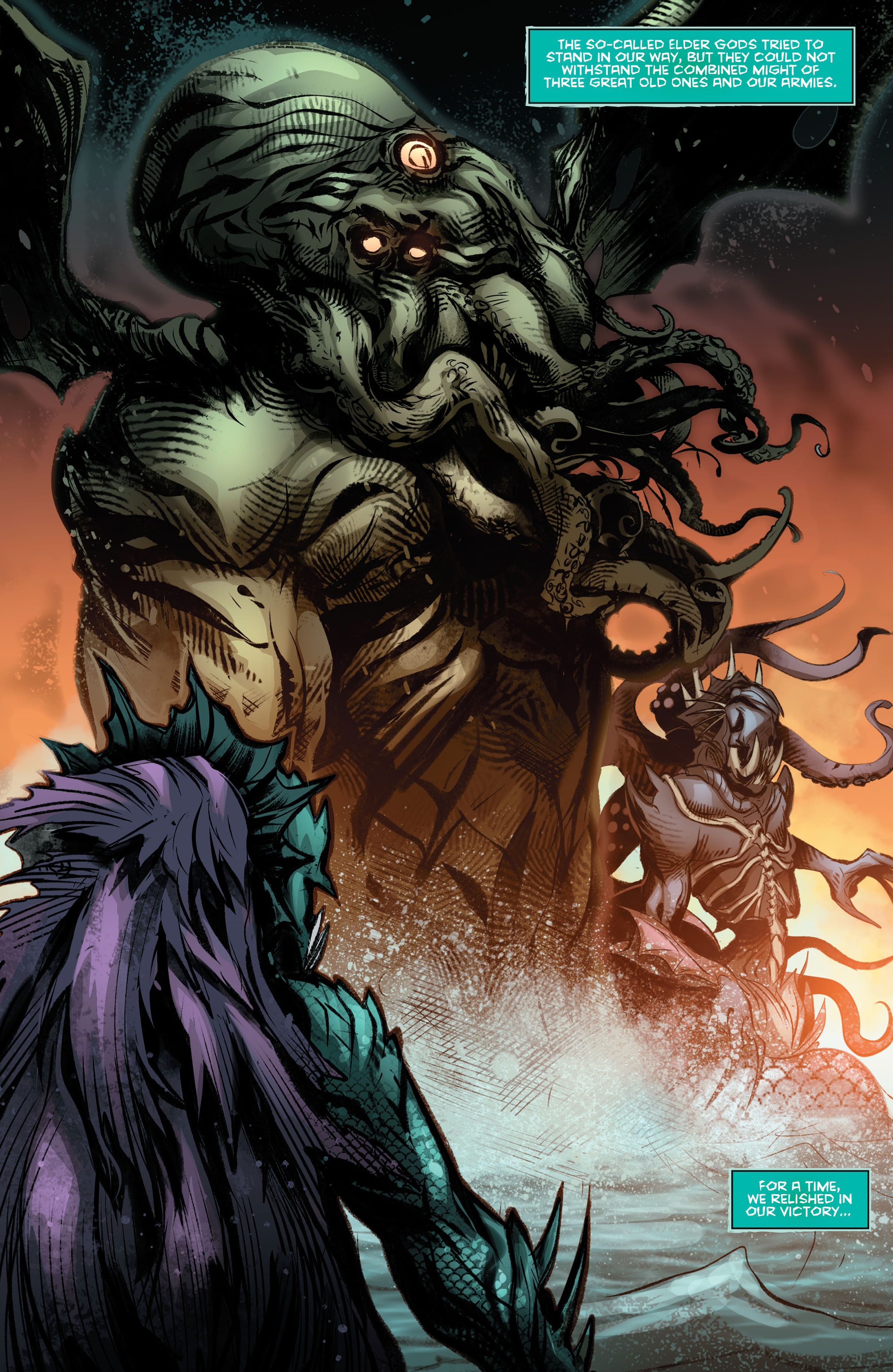 Read online Myths & Legends Quarterly: Dagon comic -  Issue # TPB - 6