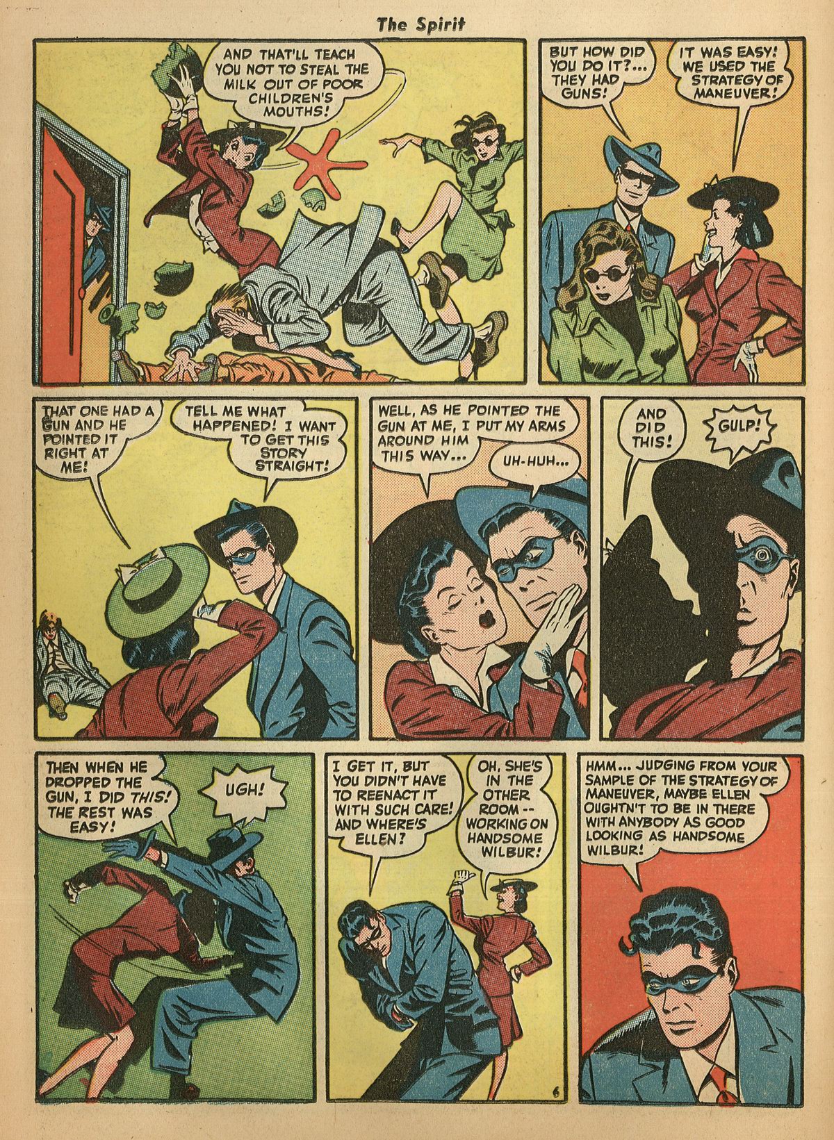 Read online The Spirit (1944) comic -  Issue #4 - 24