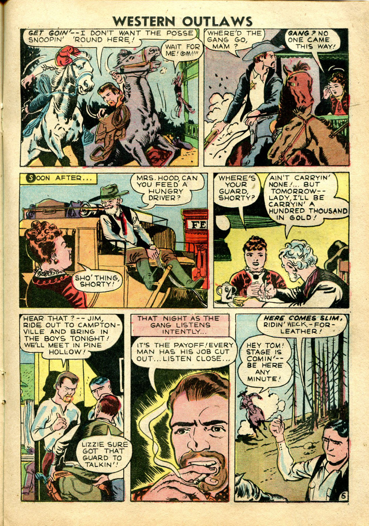 Read online Western Outlaws (1948) comic -  Issue #18 - 18