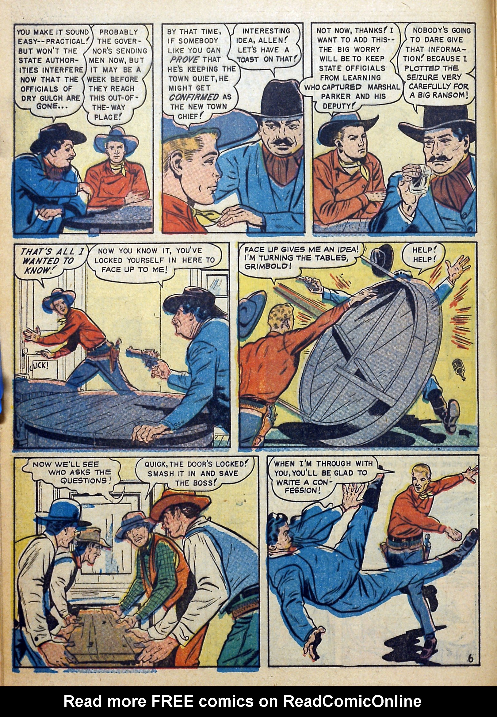 Read online Gunsmoke Trail comic -  Issue #4 - 10