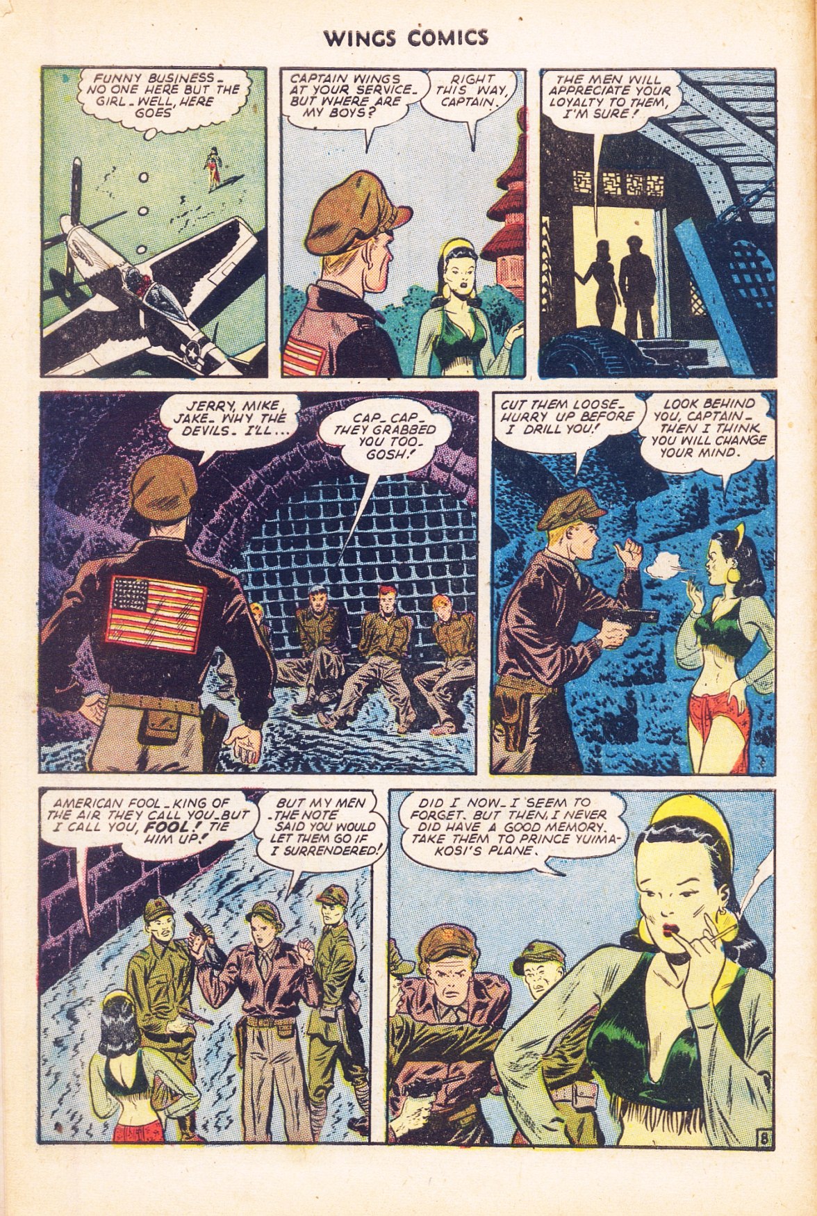 Read online Wings Comics comic -  Issue #58 - 10