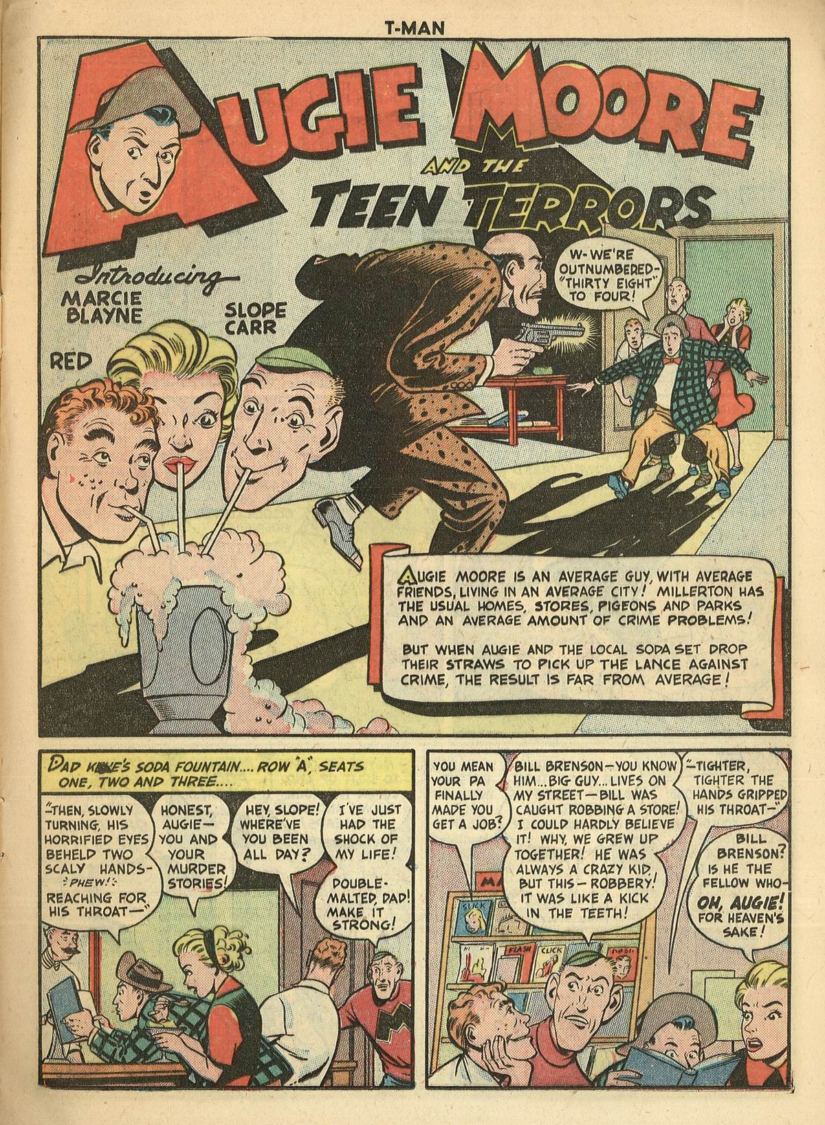 Read online T-Man: World Wide Trouble Shooter comic -  Issue #1 - 13