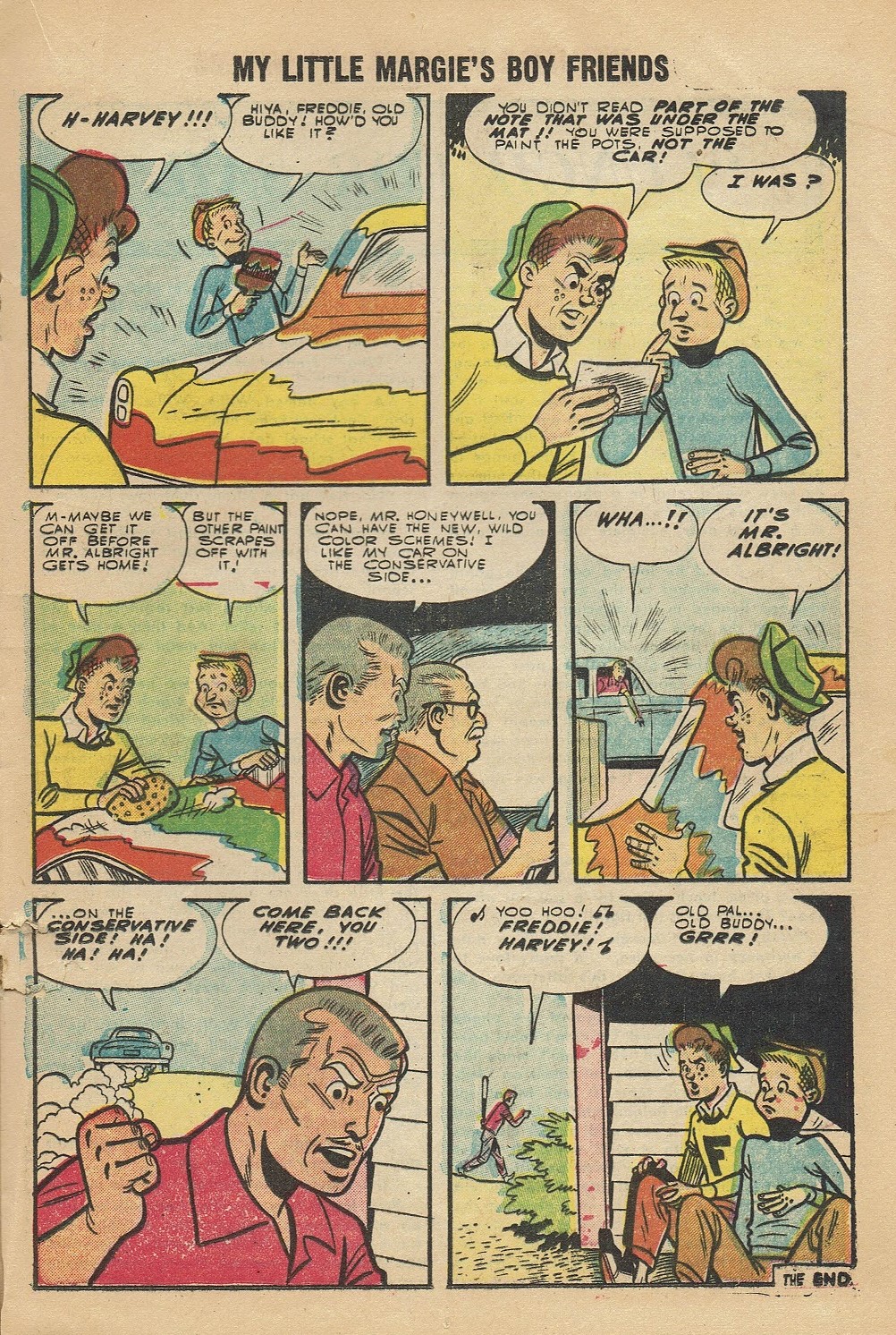 Read online My Little Margie's Boy Friends comic -  Issue #2 - 17