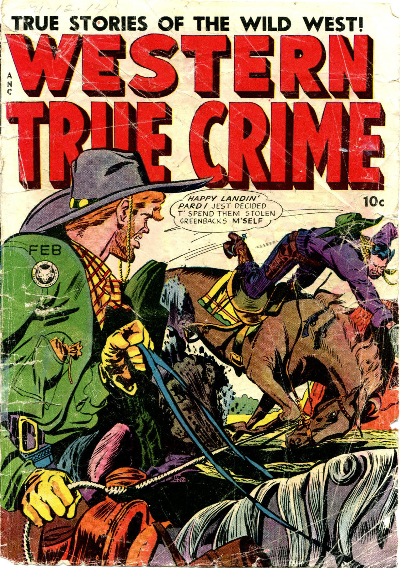 Read online Western True Crime comic -  Issue #4 - 1