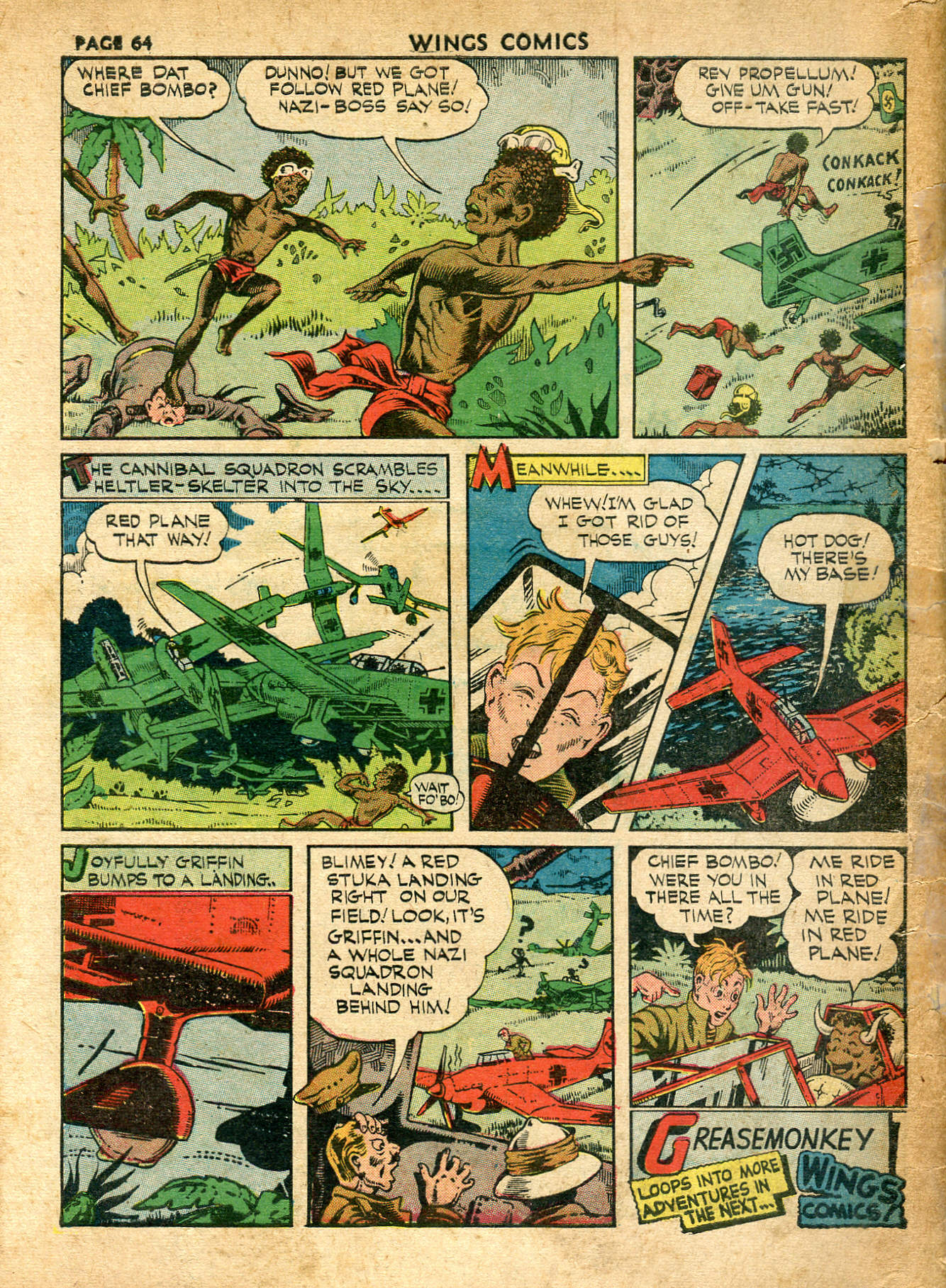 Read online Wings Comics comic -  Issue #15 - 66