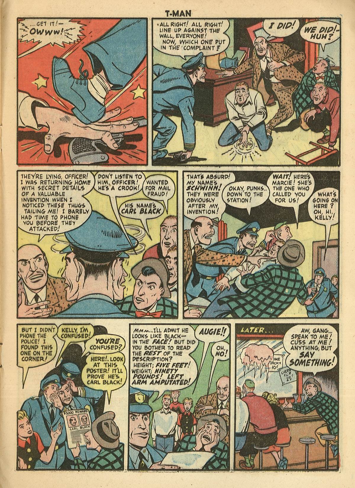 Read online T-Man: World Wide Trouble Shooter comic -  Issue #1 - 17