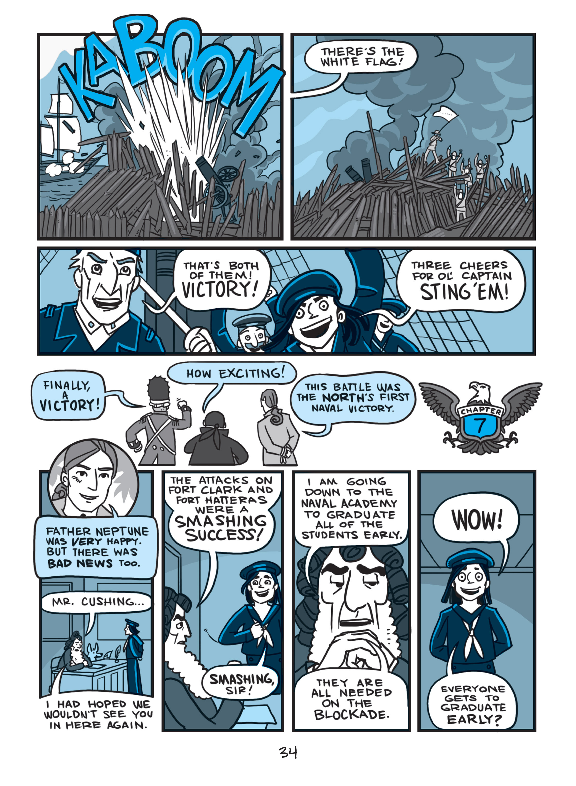 Read online Nathan Hale's Hazardous Tales comic -  Issue # TPB 2 - 36