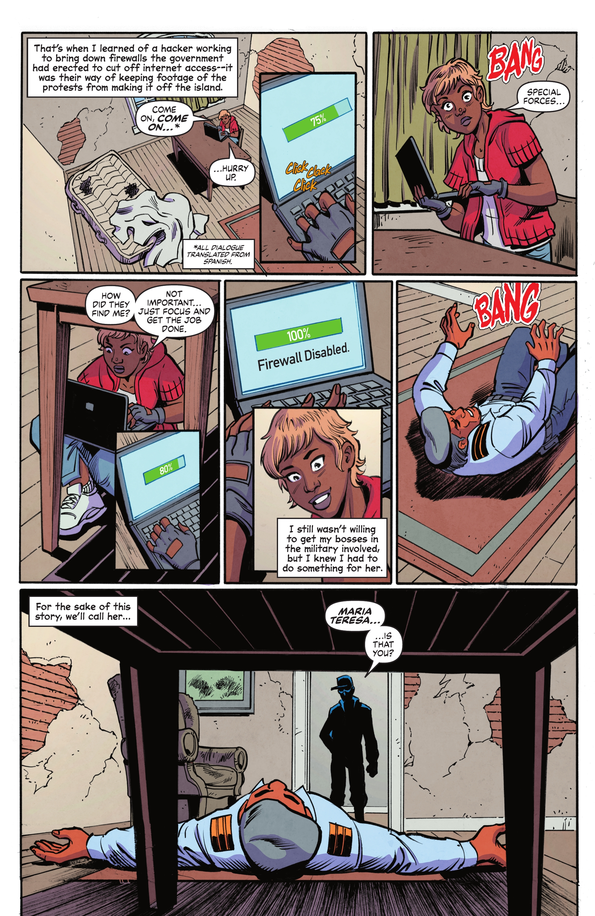 Read online New Talent Showcase: The Milestone Initiative comic -  Issue # TPB - 55