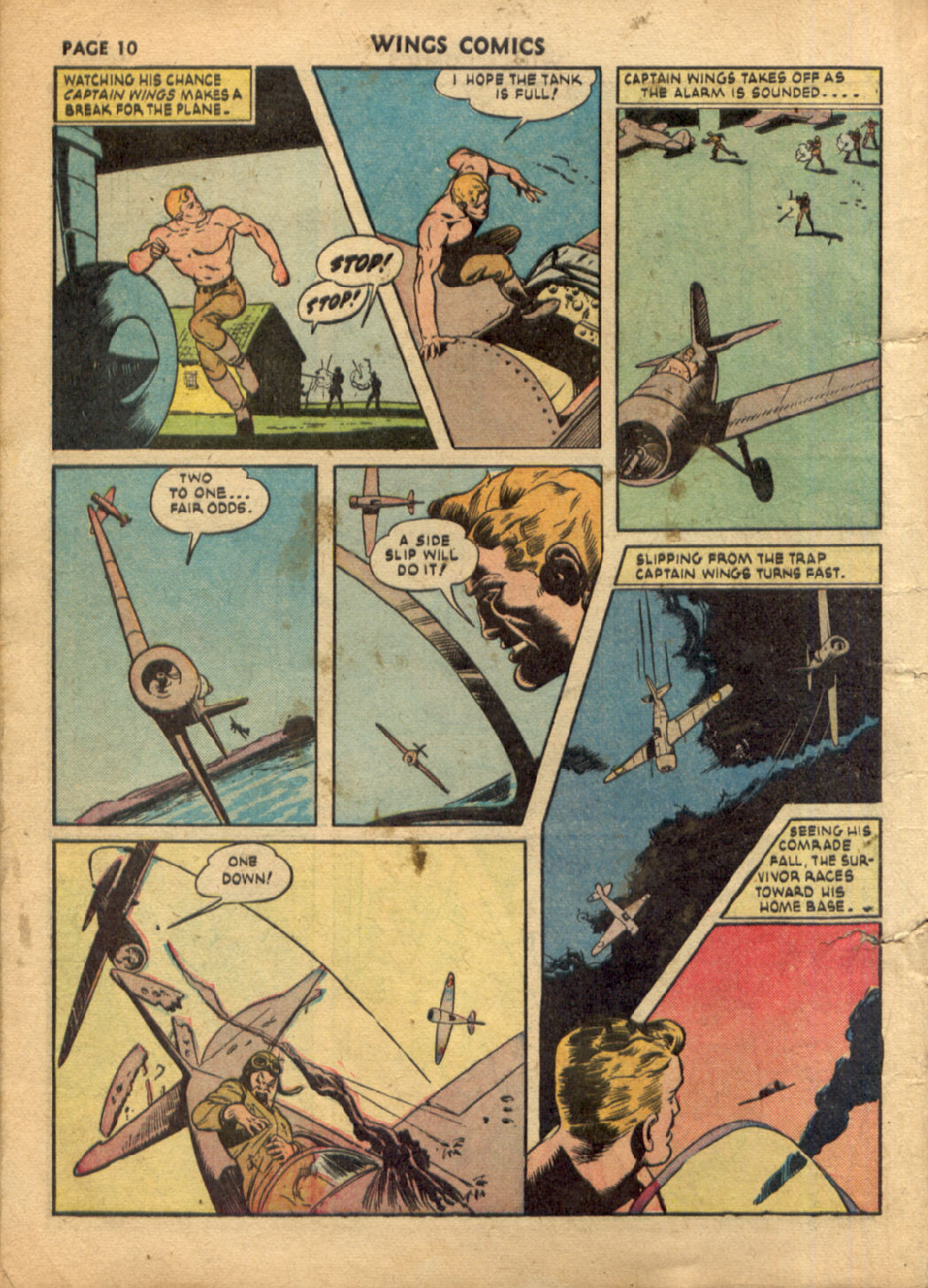 Read online Wings Comics comic -  Issue #21 - 12