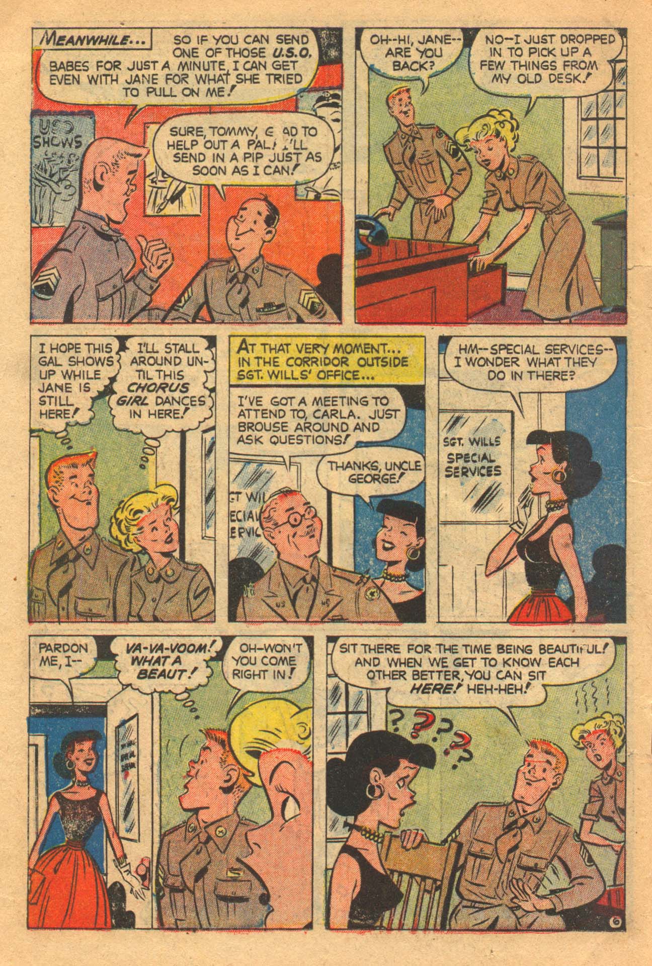 Read online G. I. Jane (1953) comic -  Issue #5 - 15