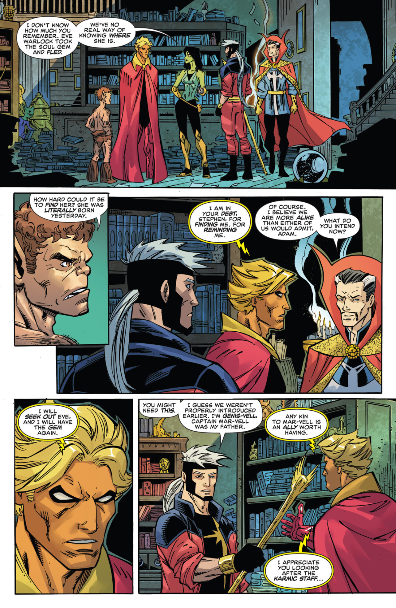 Read online Warlock: Rebirth comic -  Issue #3 - 13